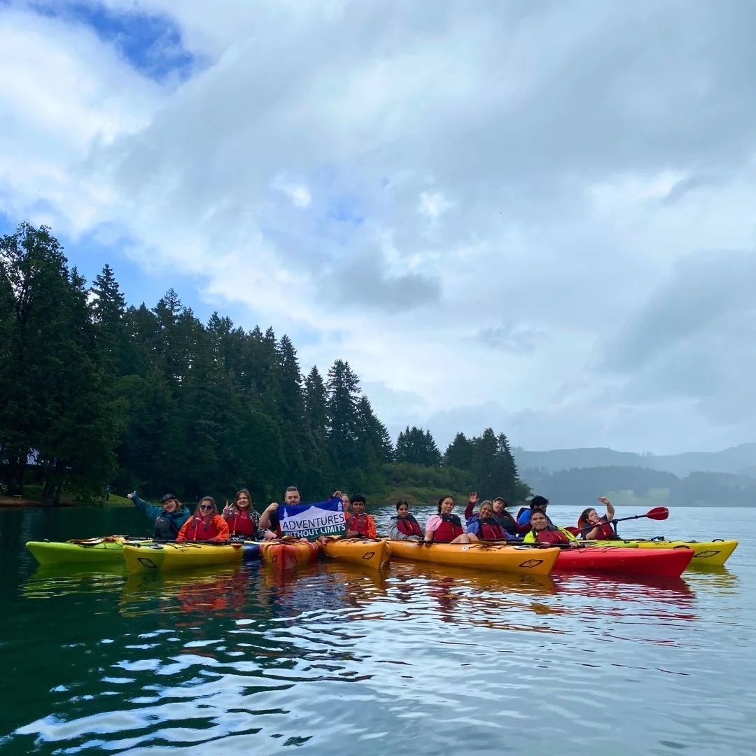 We're getting outside today with Forest Grove High School Partners Class! 

The Partners Class is an inclusive classroom comprised of students with and without disabilities with the goal to learn more about disabilities and how to work together. We'r