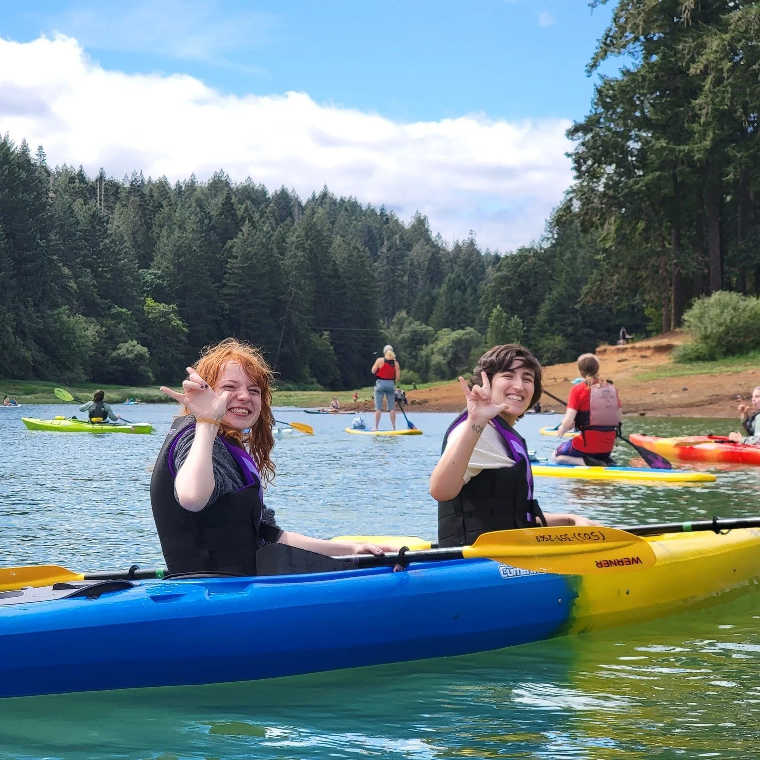 Celebrate Pride Month with Adventures Without Limits by joining our community Pride Paddle on the Tualatin River!

This program is open to all folks in the LGBTQIA+ community who are interested in building new connections, relaxing in nature, or lear