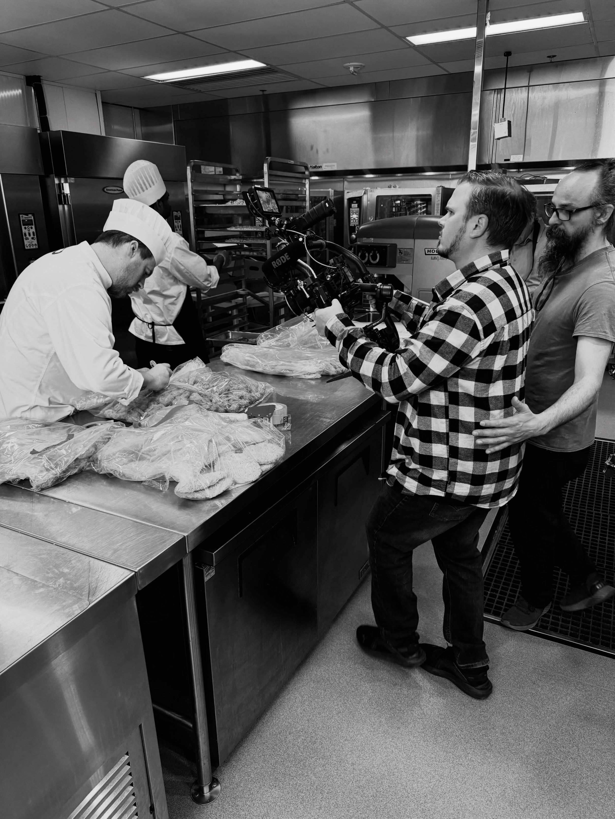 Behind the scenes of meaningful work.

Capturing the story of the Halifax Convention Centre&rsquo;s Bellies Before Bins program, where surplus food is redirected to support the community.

Grateful to play a small part in bringing this to life. Stay 