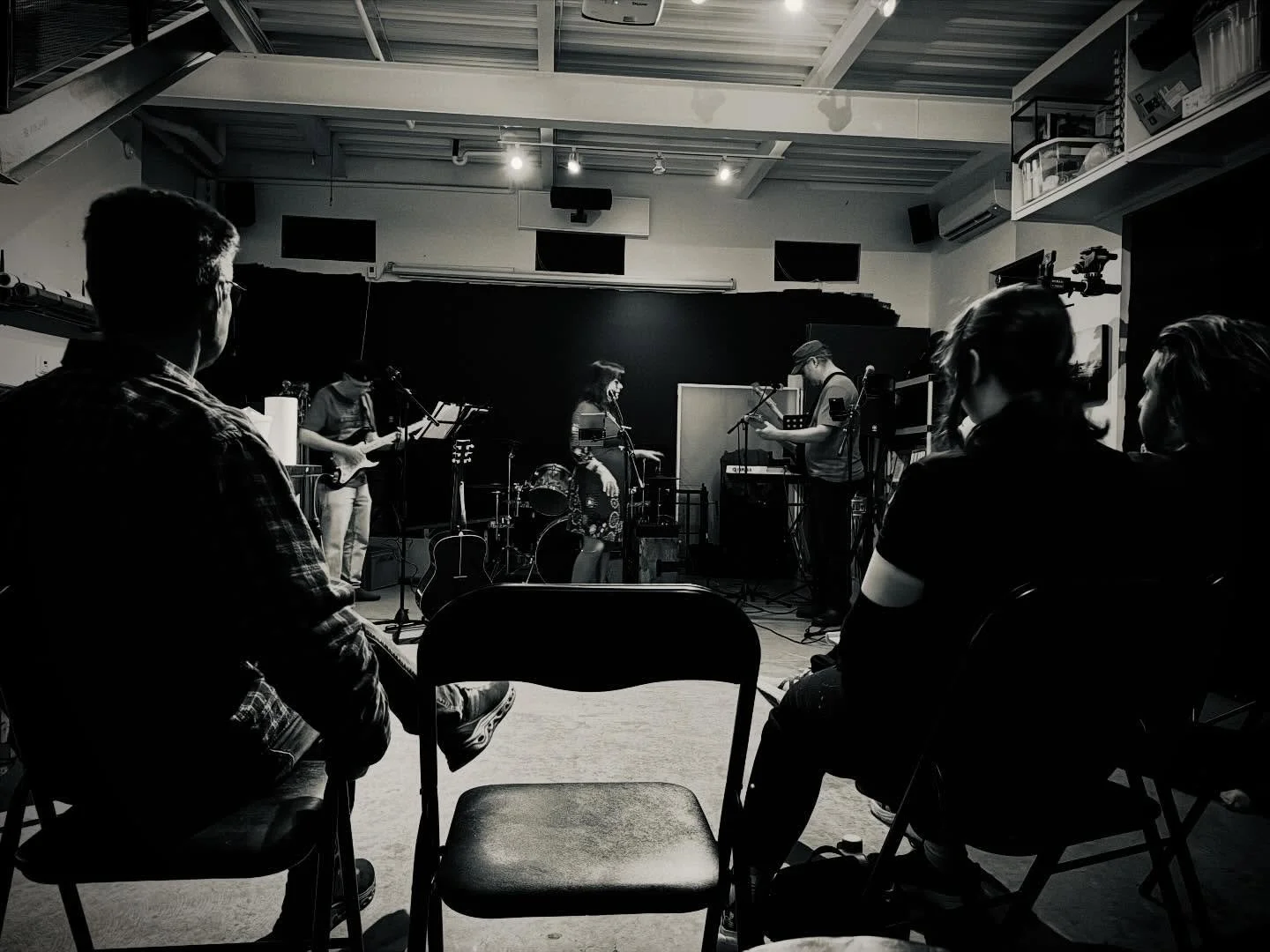 Recently, JIVE Studios invited talented musicians, artists, and friends into the space for an evening of music, connection, and art.

It was an inspiring and meaningful gathering that brought the studio to life and reminded us of what it can hold as 