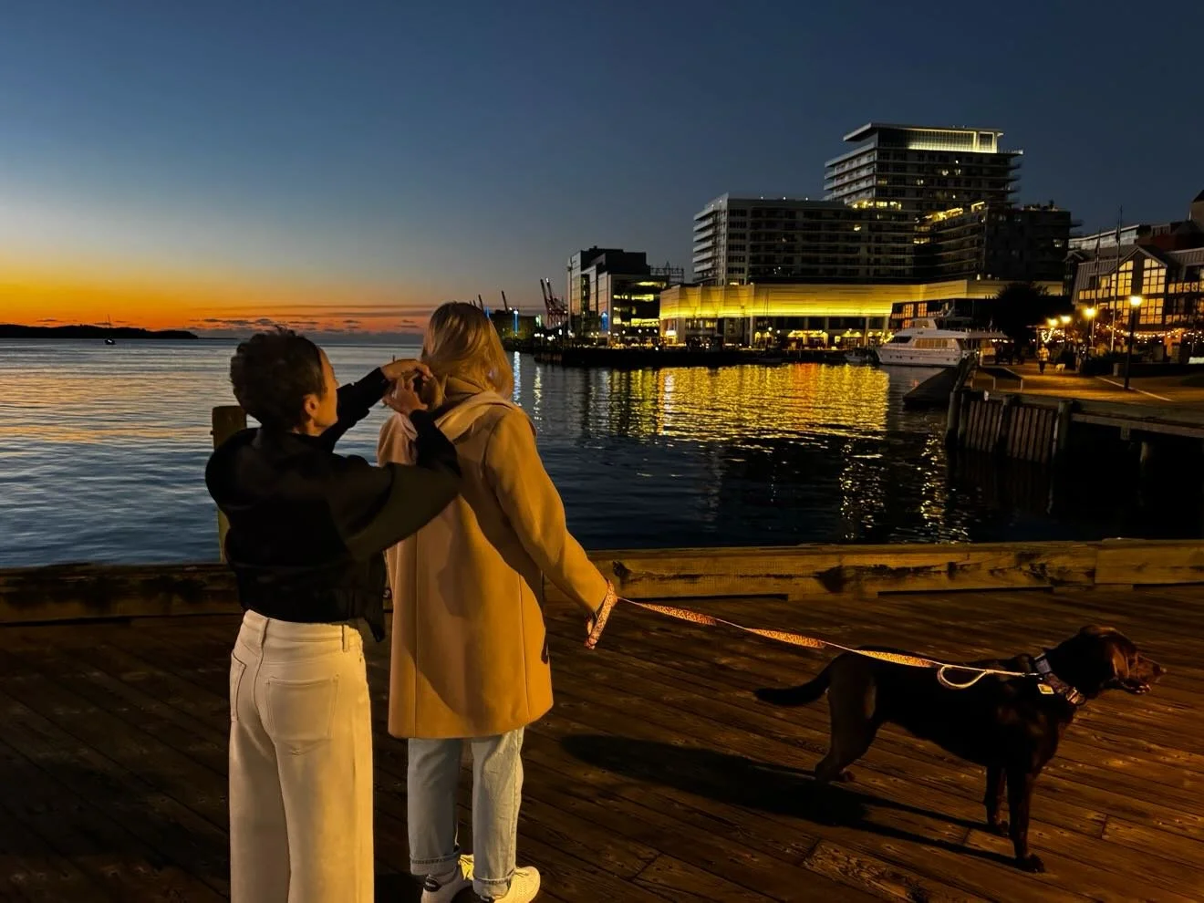 Working for @southwesthfx on an early morning shoot on the Halifax Waterfront