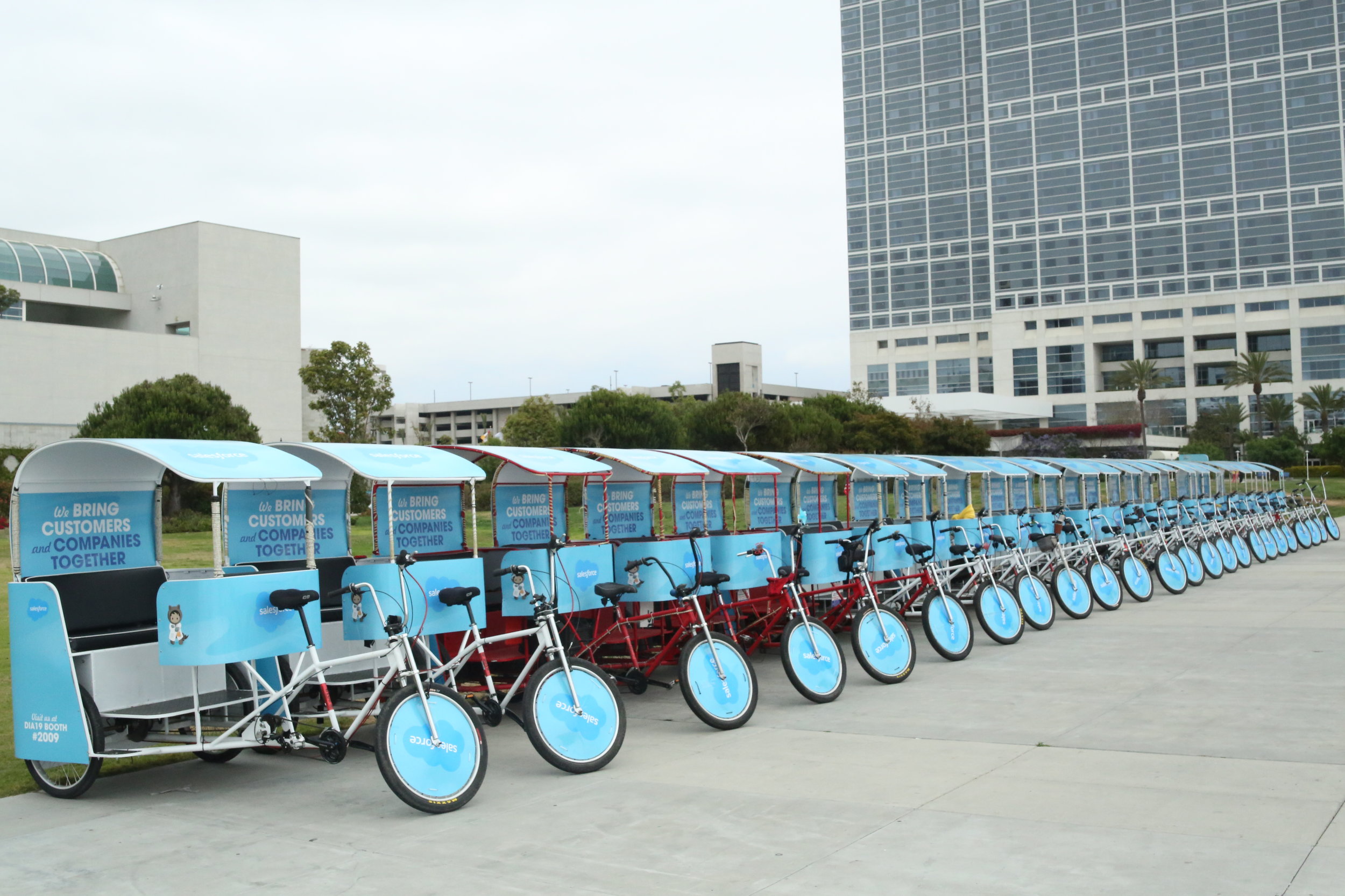 Pedicab advertising Rickshaw electric tricycle