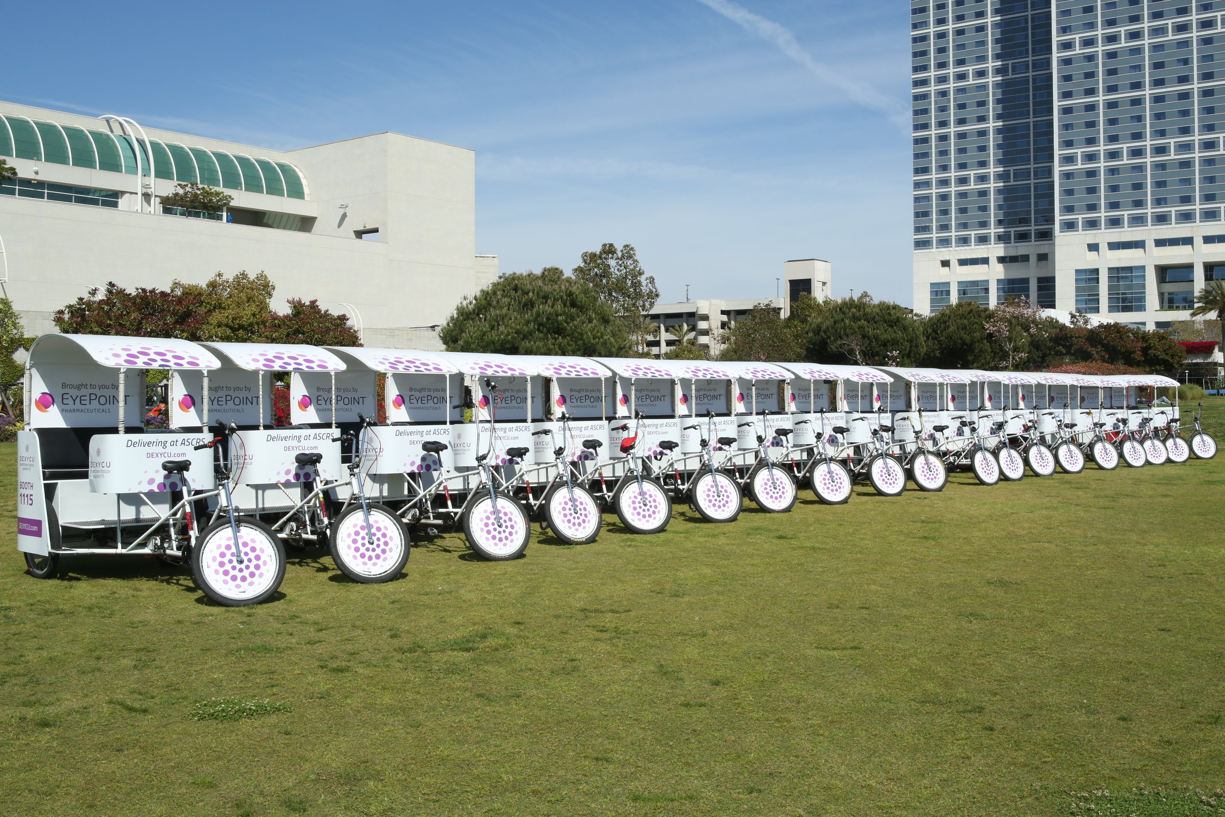 San Diego Pedicab Rickshaw advertising sponsorship marketing