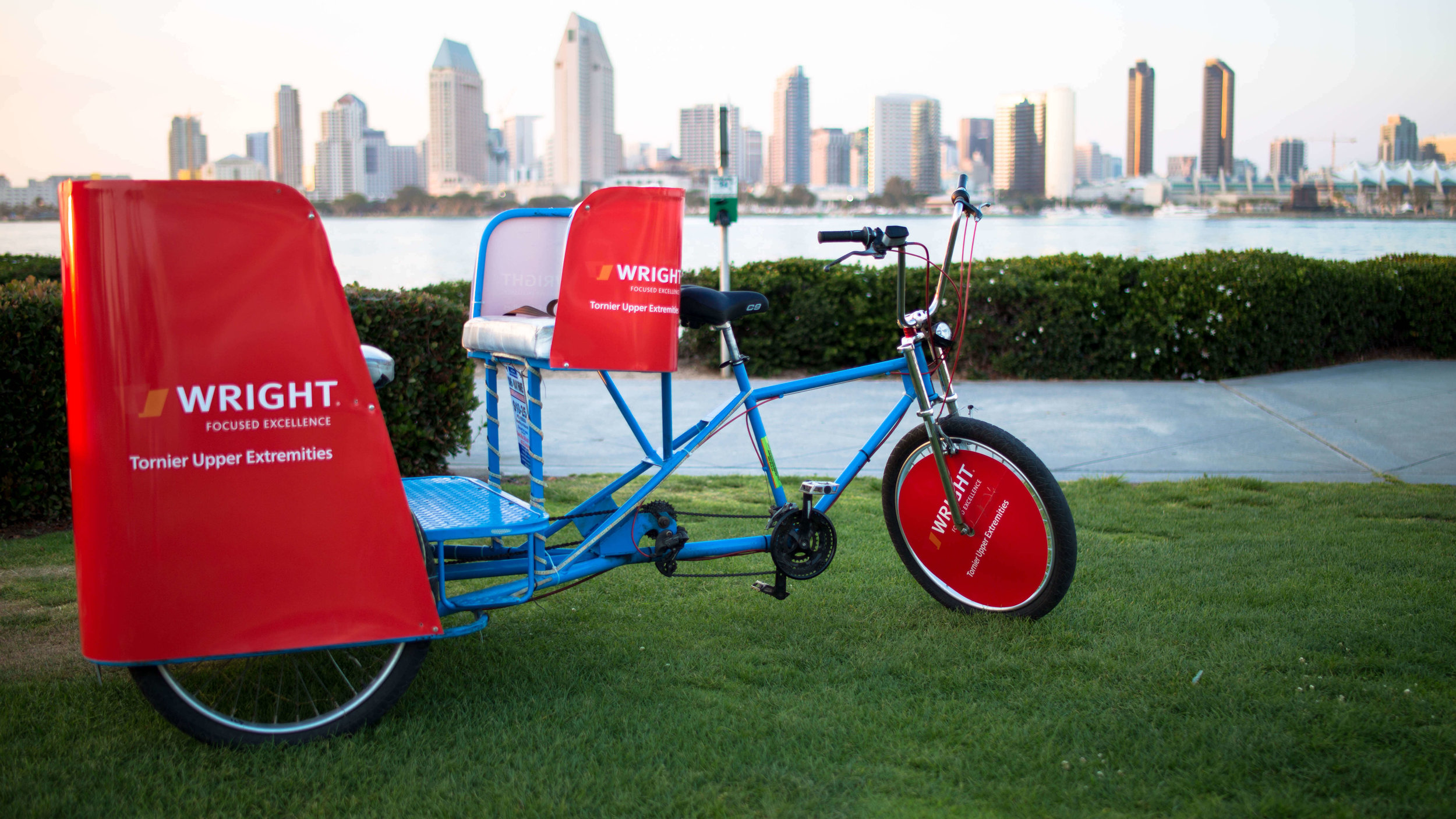 San Diego pedicabs rickshaw bike taxi cab ad 