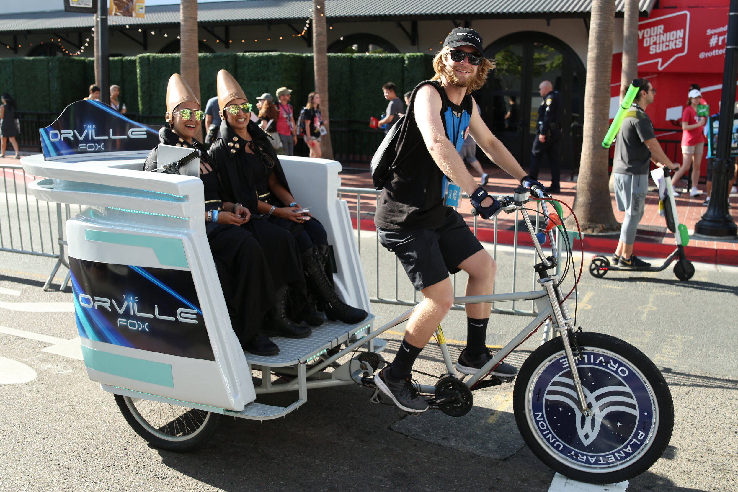 FOX The Orville Comic-Con Pedicab Sponsorship