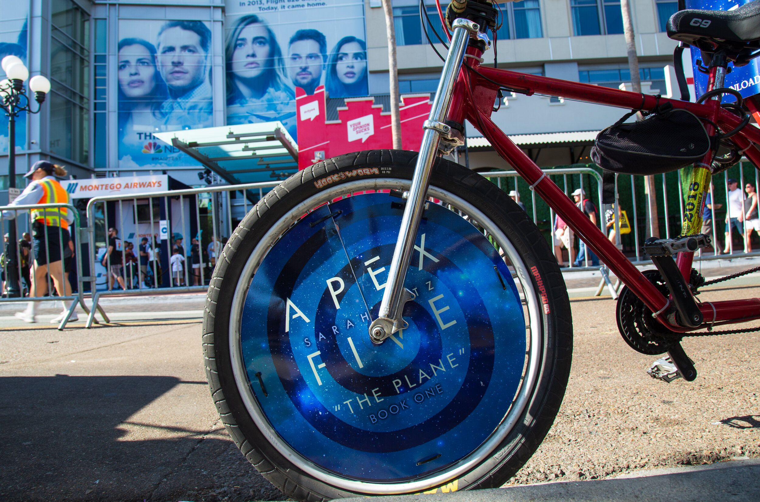 Apex Five Comic-Con Pedicab Sponsorship