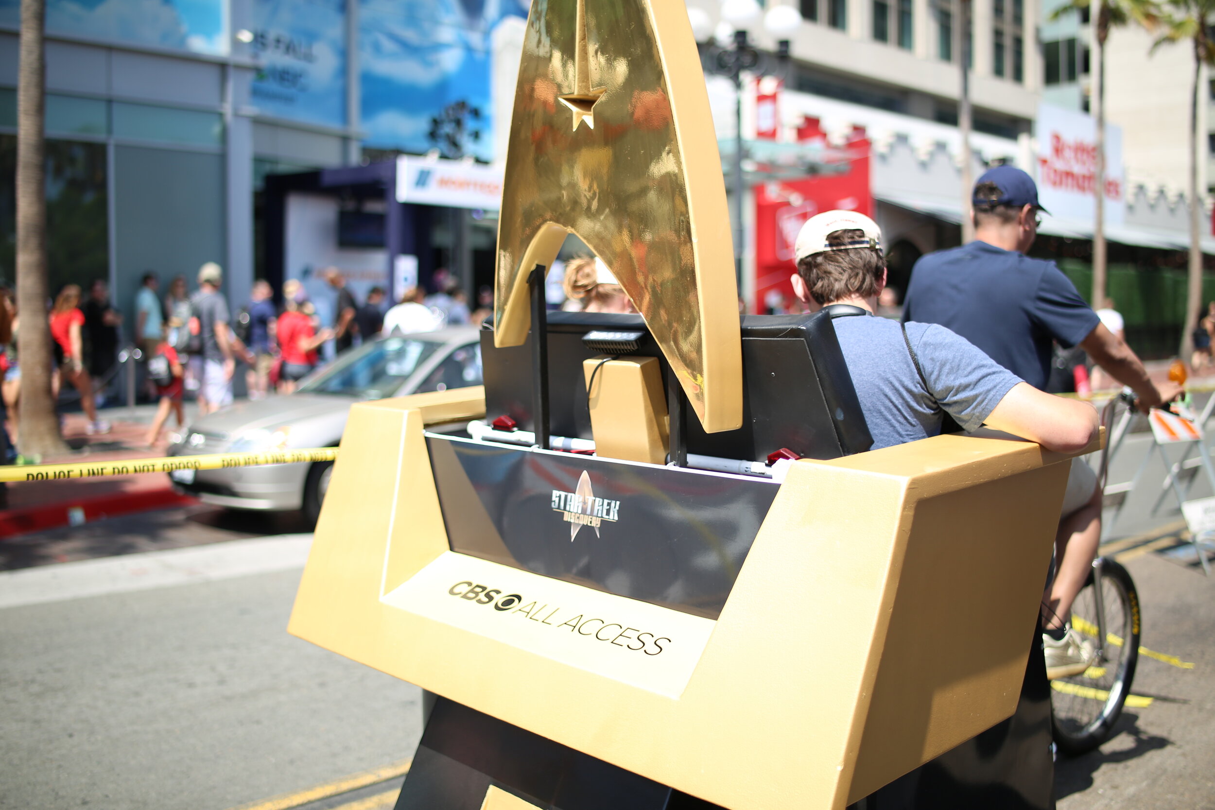 CBS Star Trek Comic-Con Pedicabs