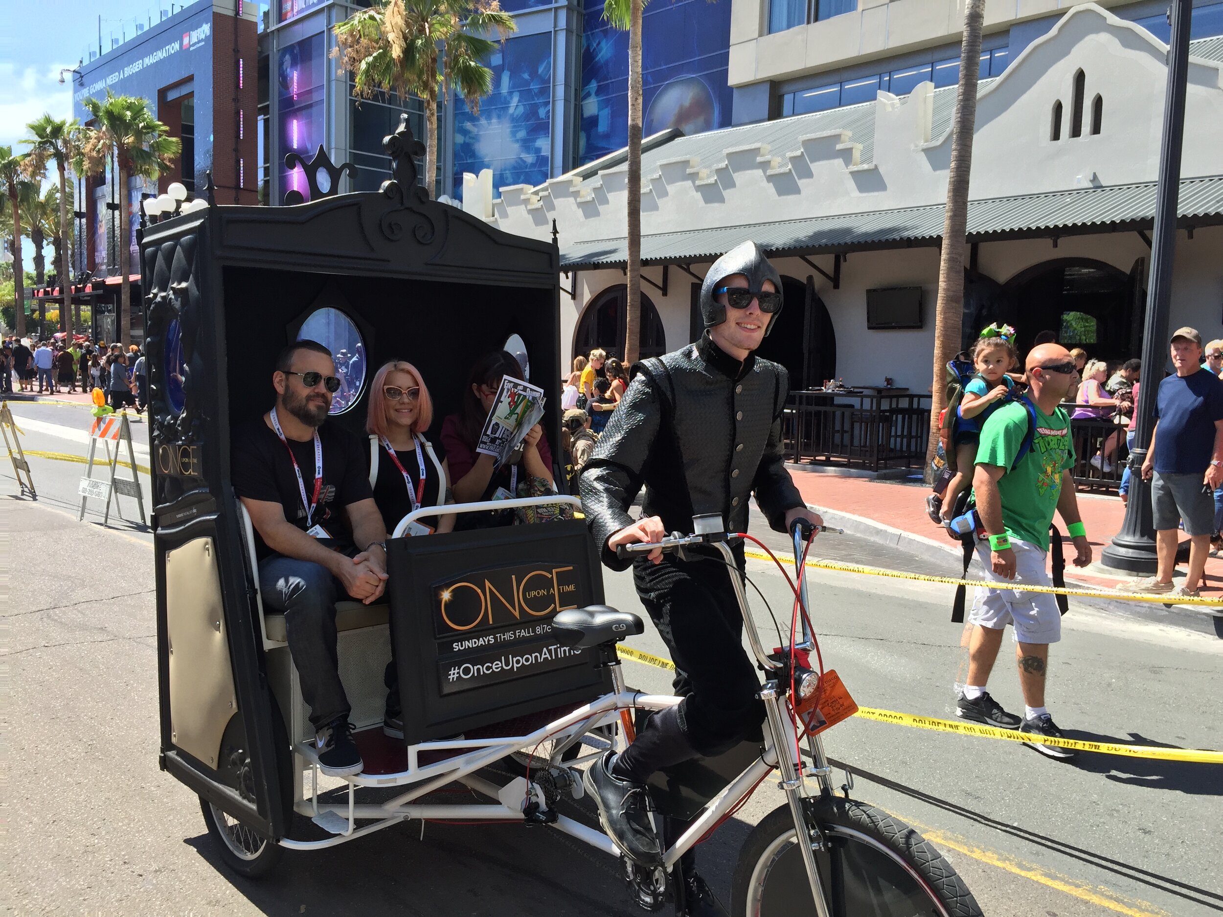 ABC Once Upon A Time Comic-Con Pedicab Sponsorship