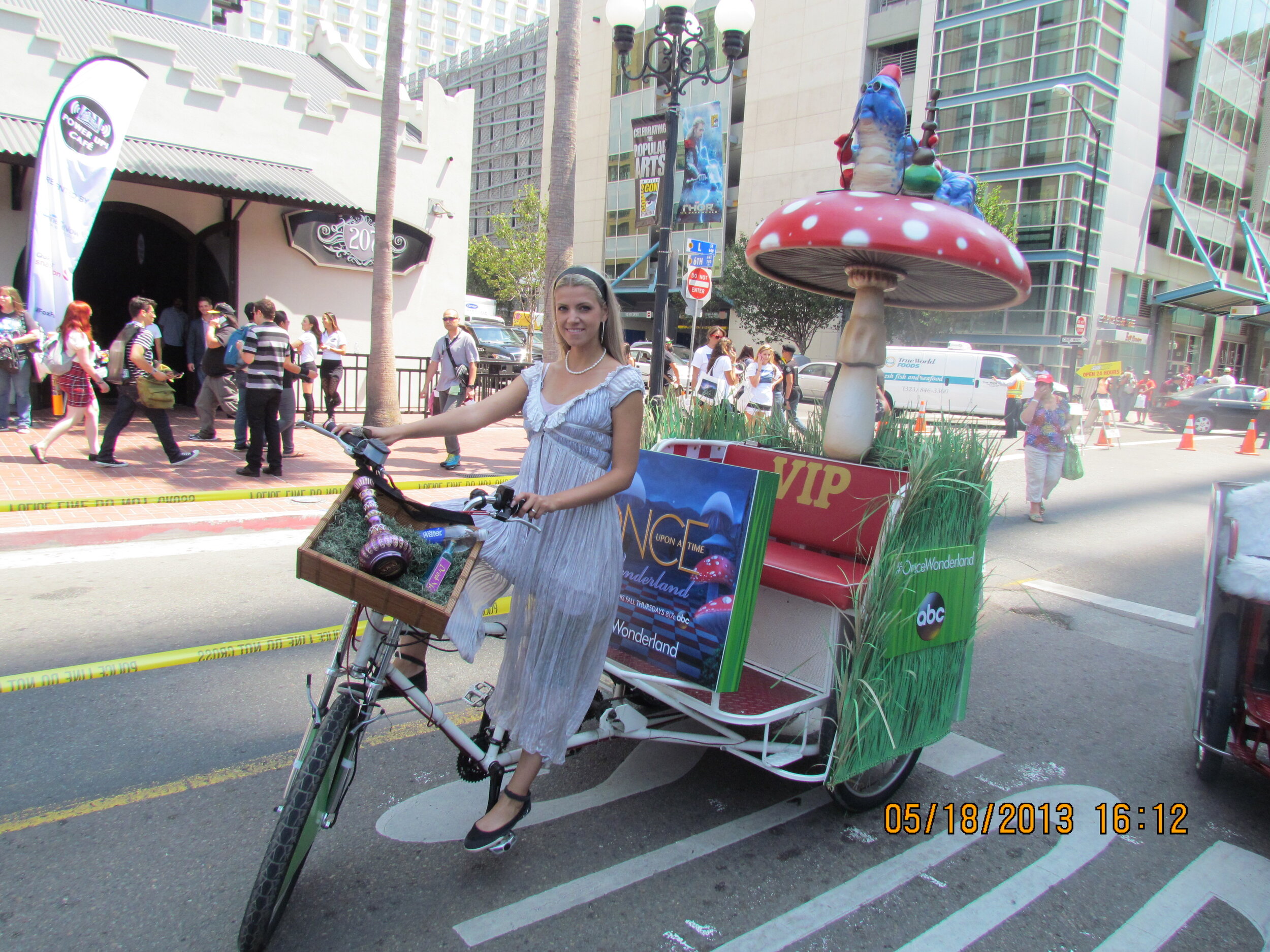 ABC Once Upon A Time Comic-Con Pedicab Sponsorship