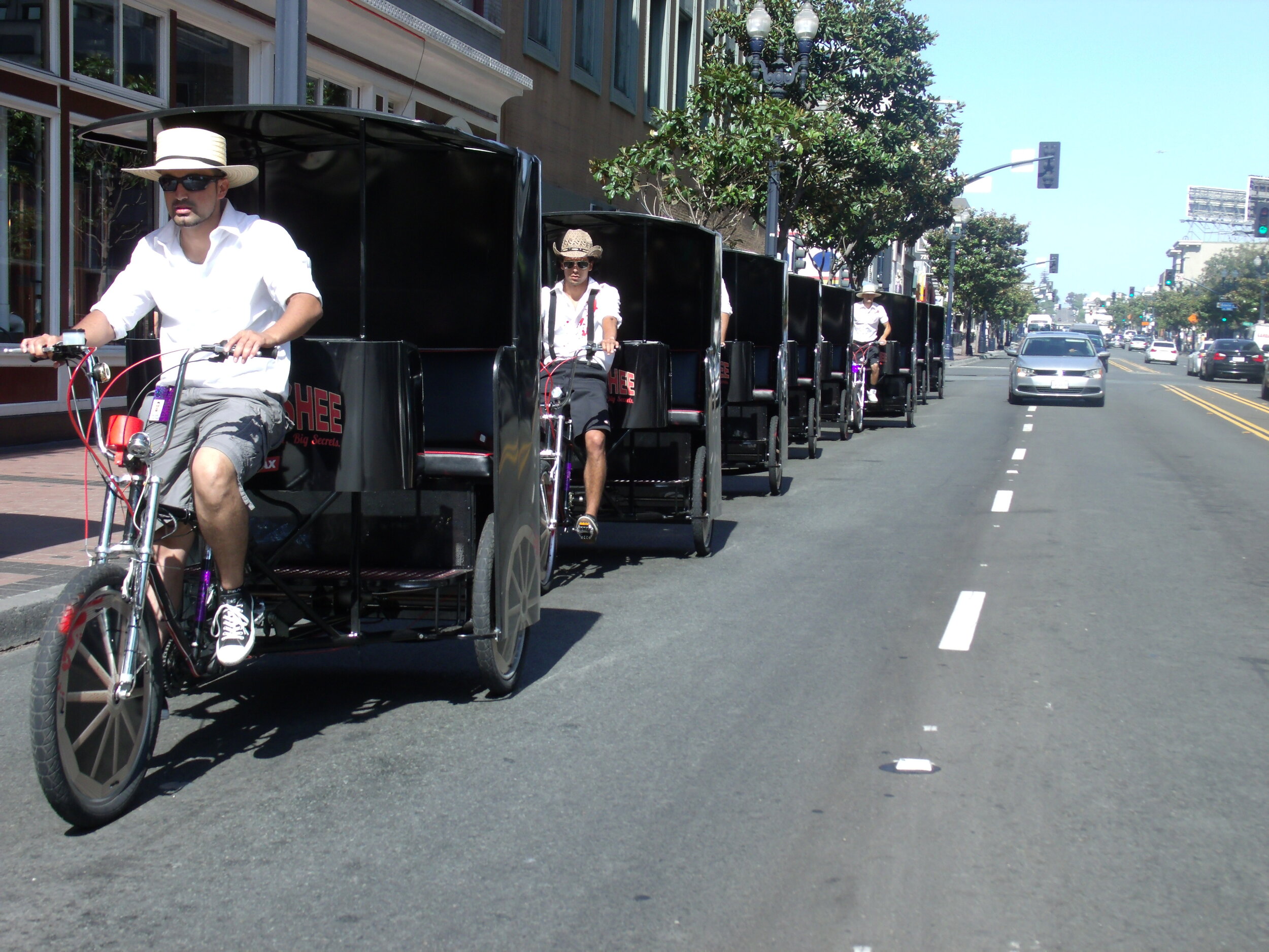 Cinemax Banshee Comic-Con Pedicabs