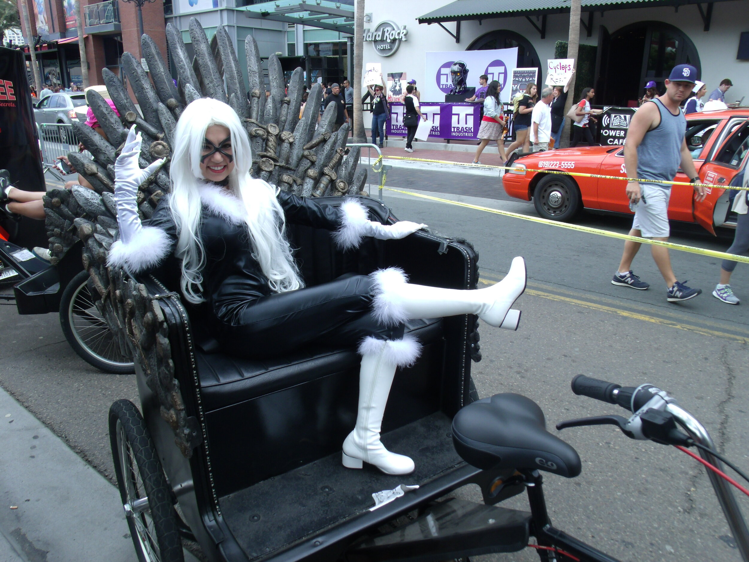 HBO Game of Thrones Comic-Con Pedicab Sponsorship 