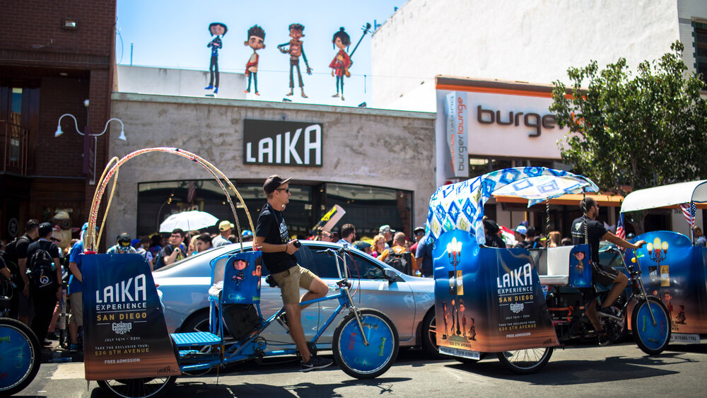 Comic-Con Laika Brand Activation