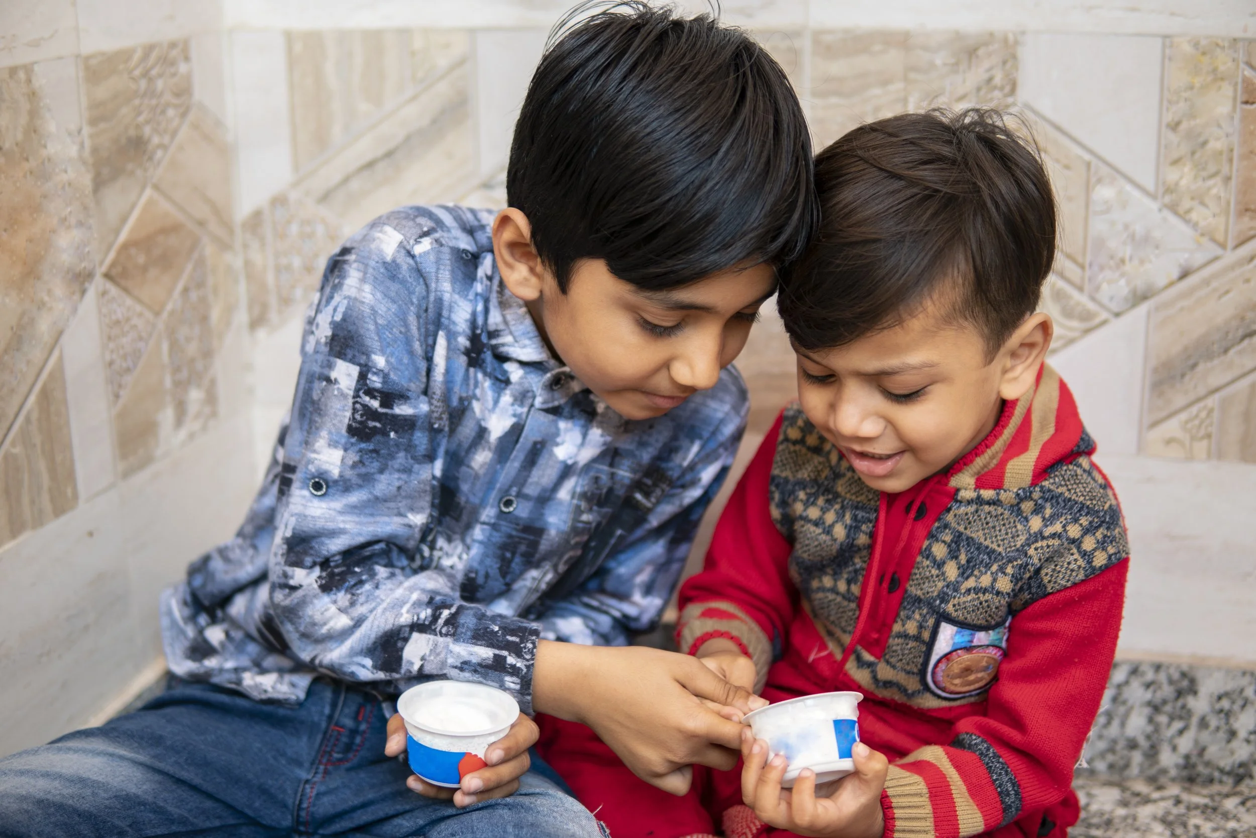 brothers eating yogurt.jpg