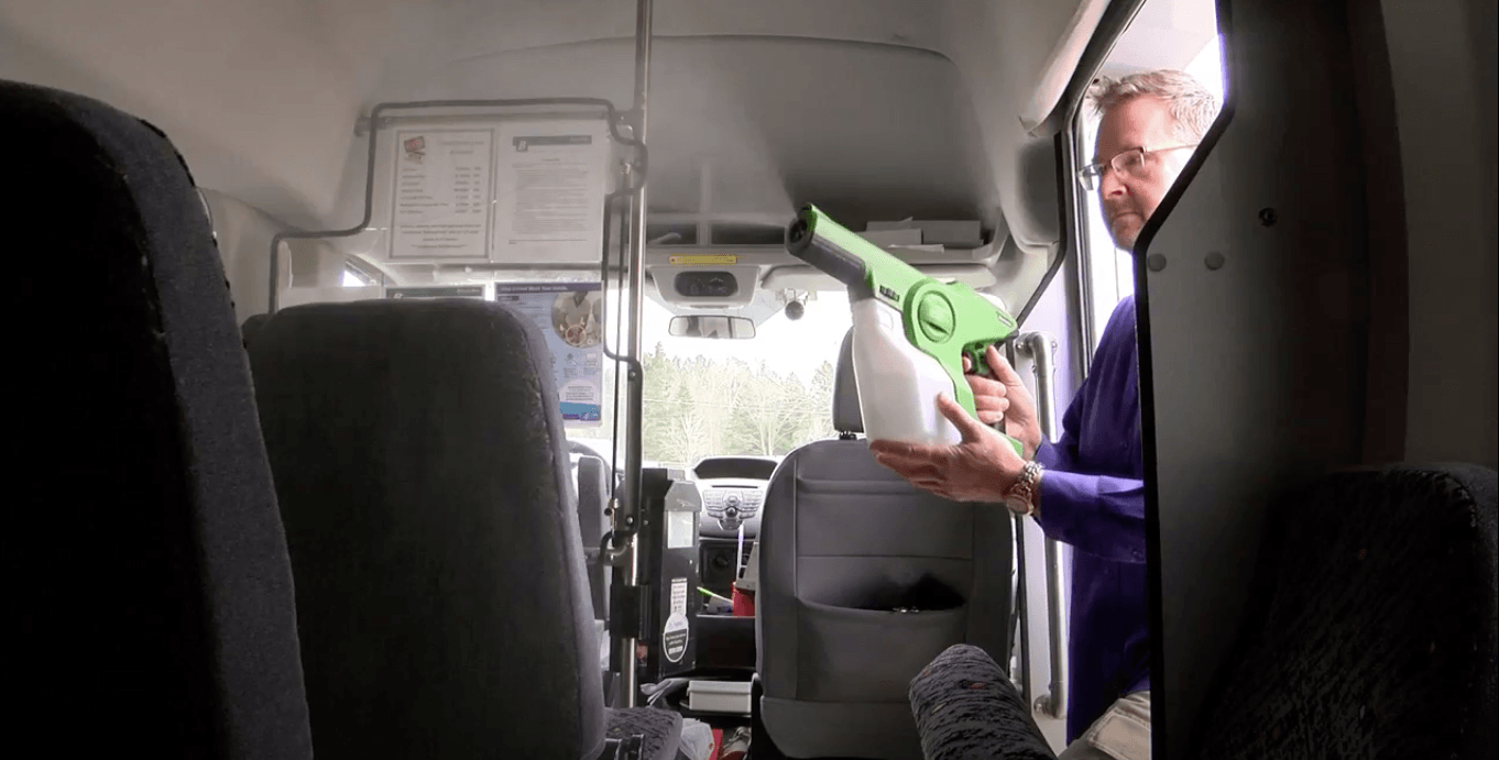 Bus service still providing rides, delivering medicine to those who need it
