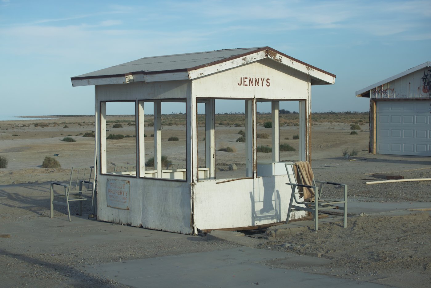 Bathhouse at the Salton Sea