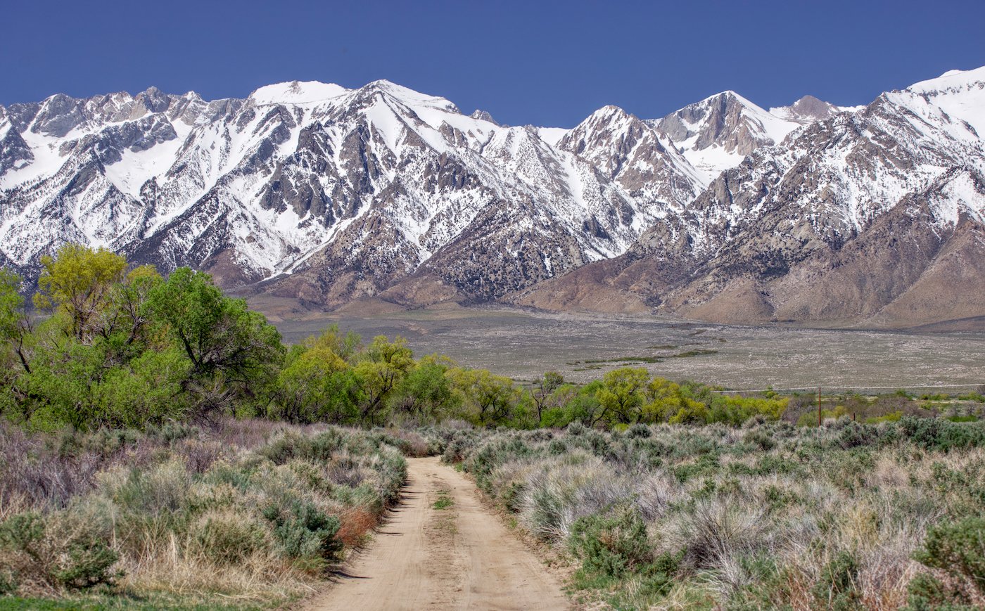 Backroad in Owens Valley