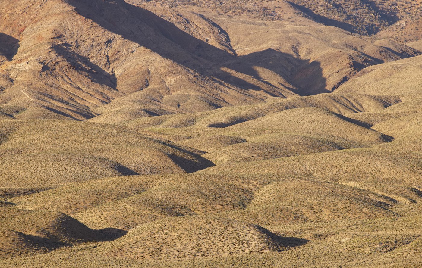 Dry Foothills of the White Mountains