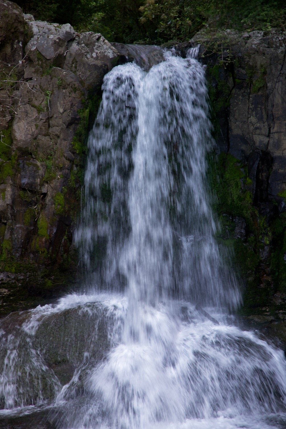 Close up photo of Waiau Falls
