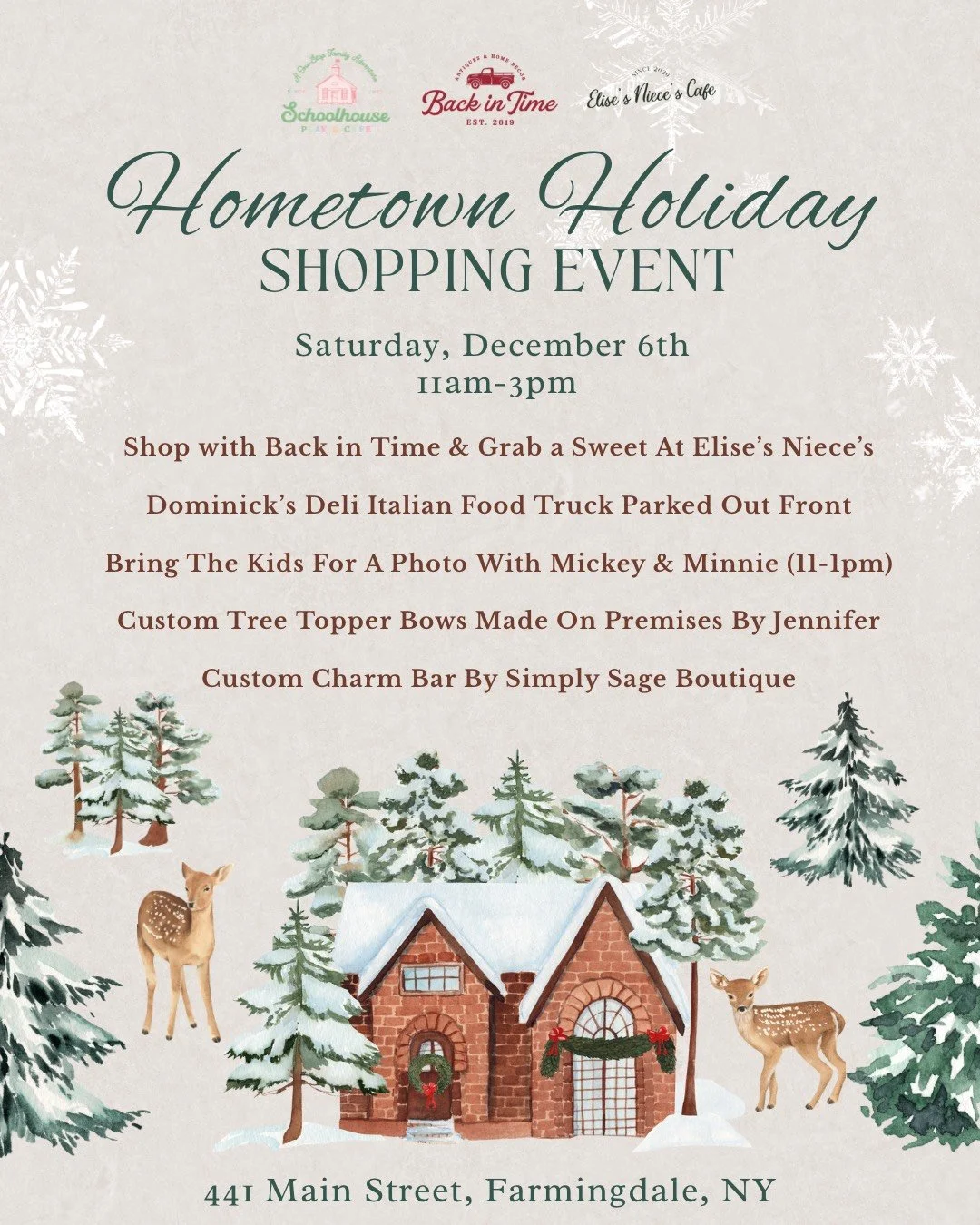 Hometown Holiday Shopping Event