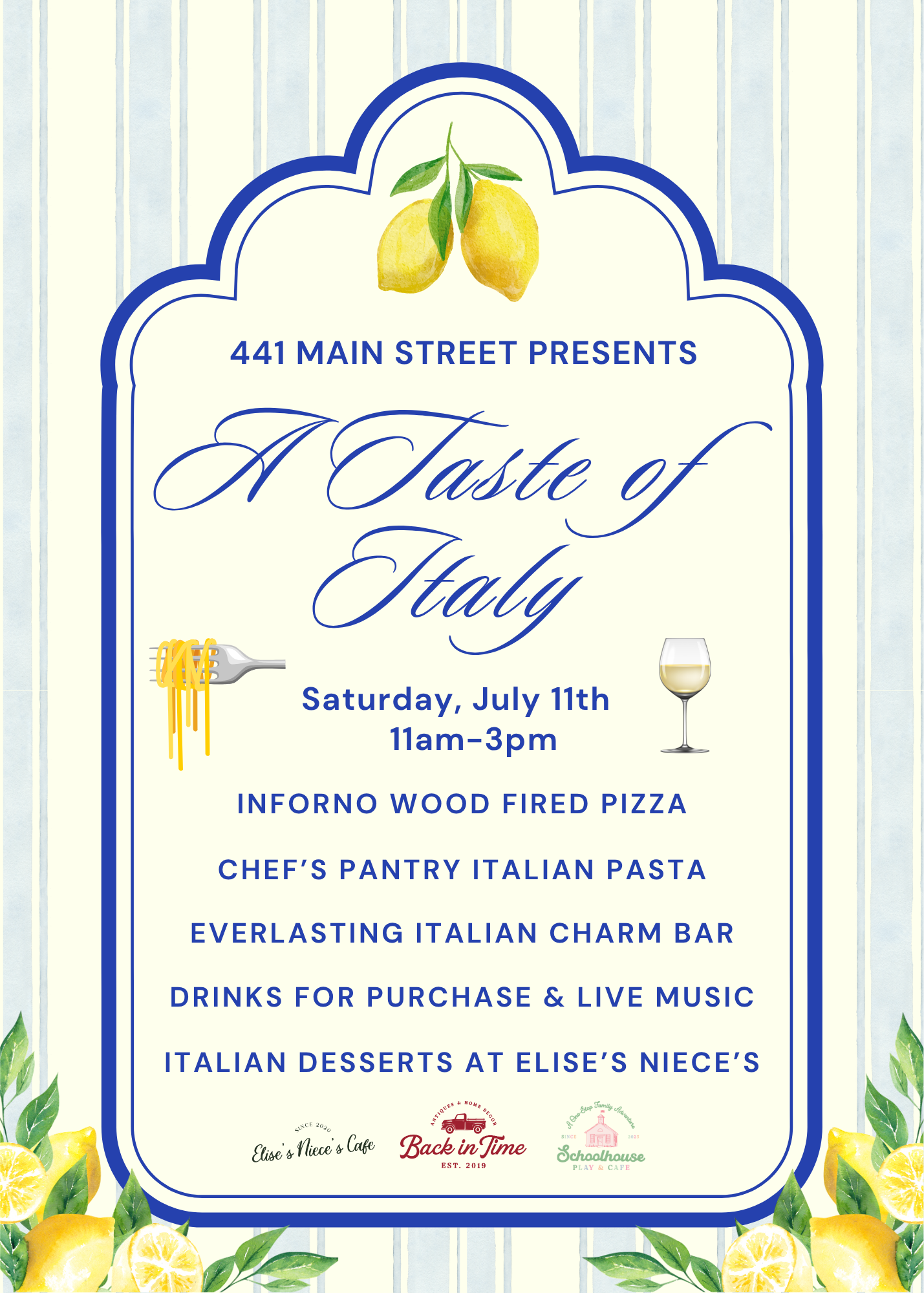 A Taste of Italy Event🍋