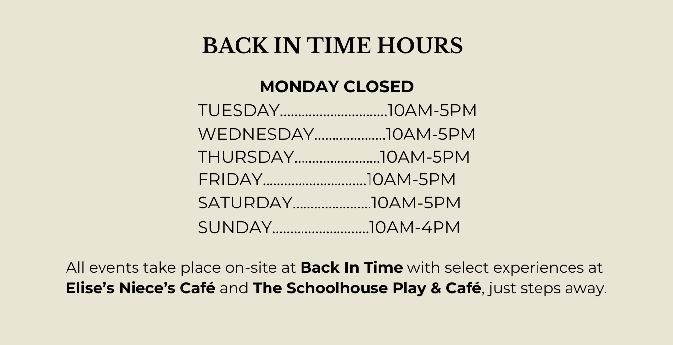 Calendar — Back In Time