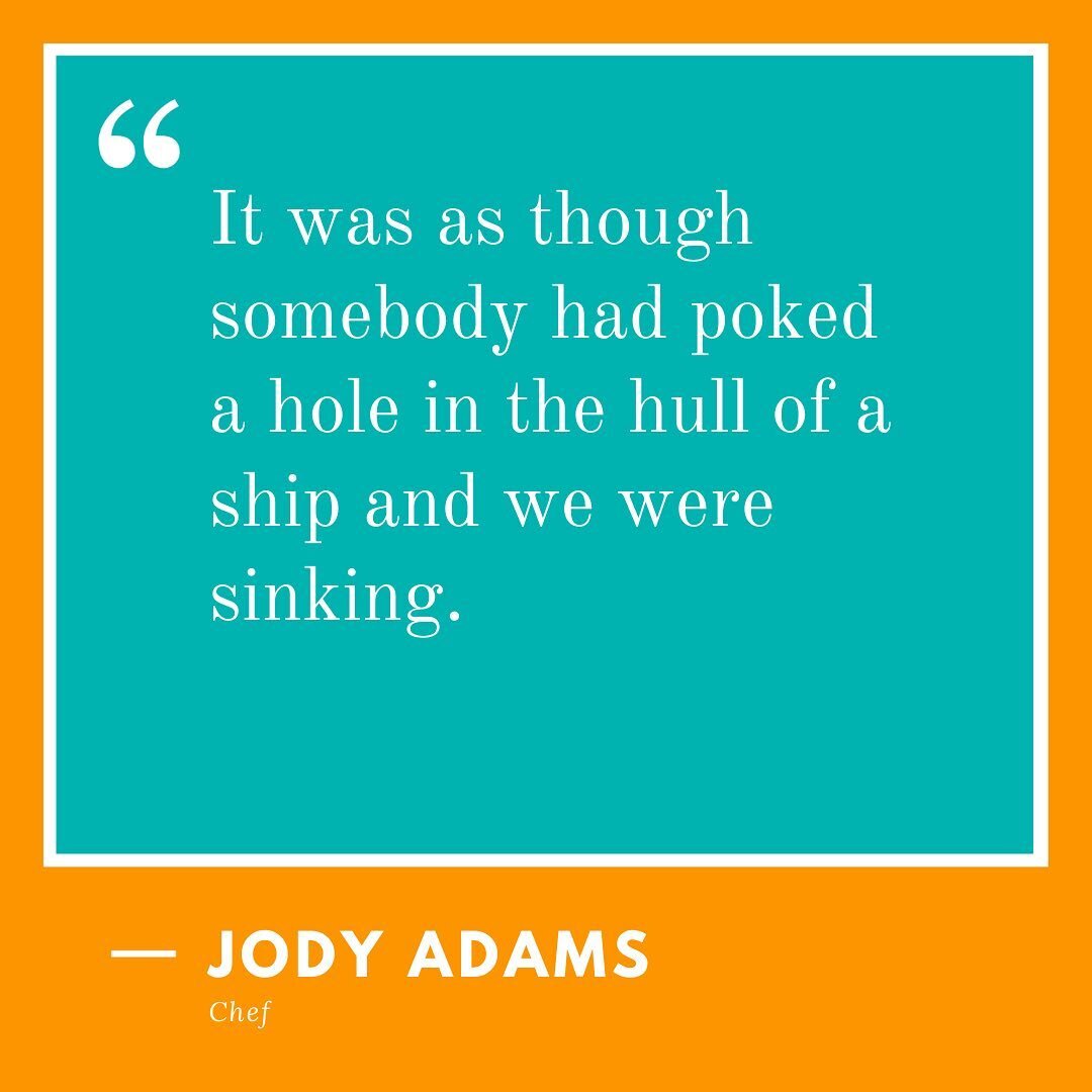 Chef Jody Adams is one of a very few chefs in town whose first name alone makes her instantly recognizable. Like Cher. Or Barack. 

Jody is a rock-star chef-owner with more than 30 years of success. She&rsquo;s earned every national accolade includin