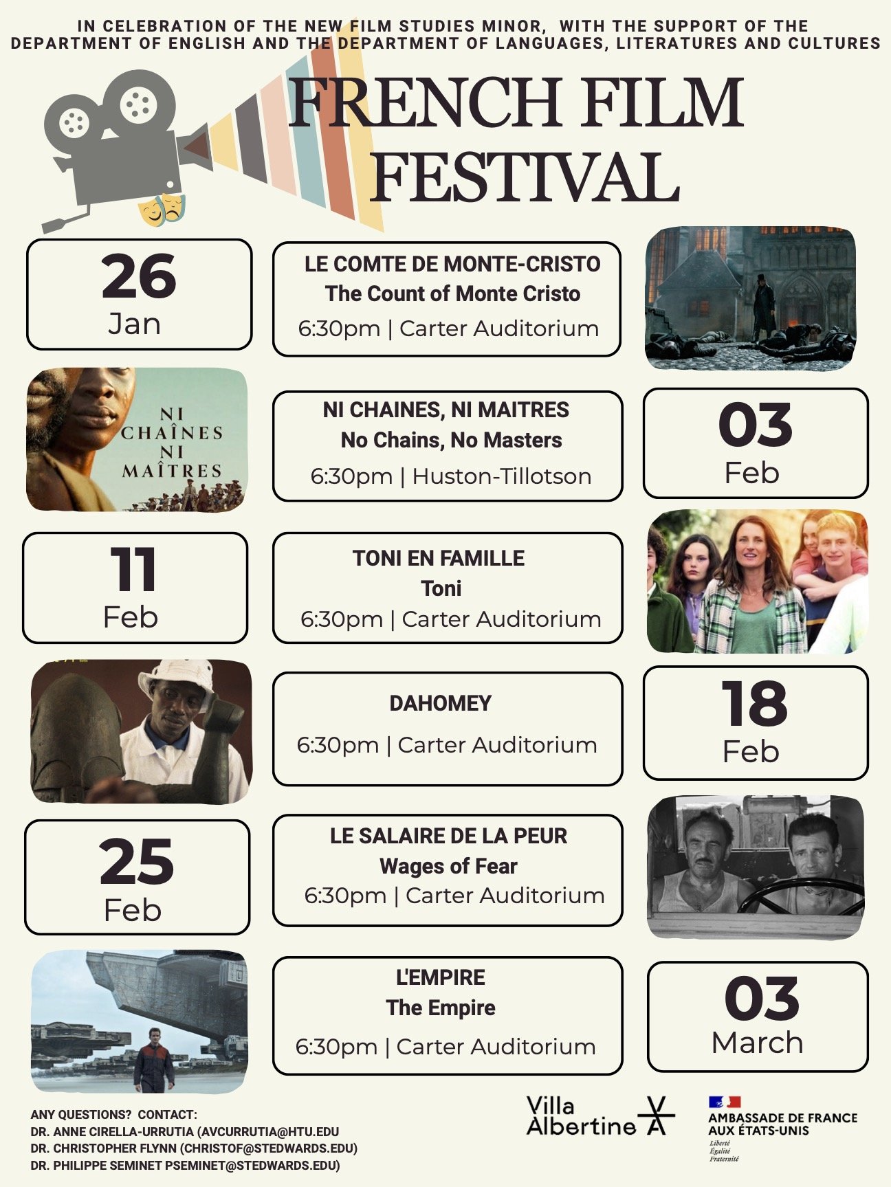 FRENCH FILM FESTIVAL: NO CHAINS, NO MASTERS 🎬 