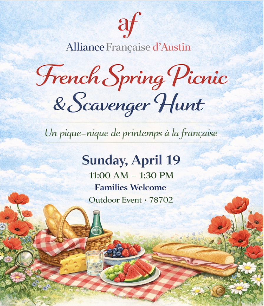FRENCH SPRING PICNIC &amp; SCAVENGER HUNT - IN-PERSON 
