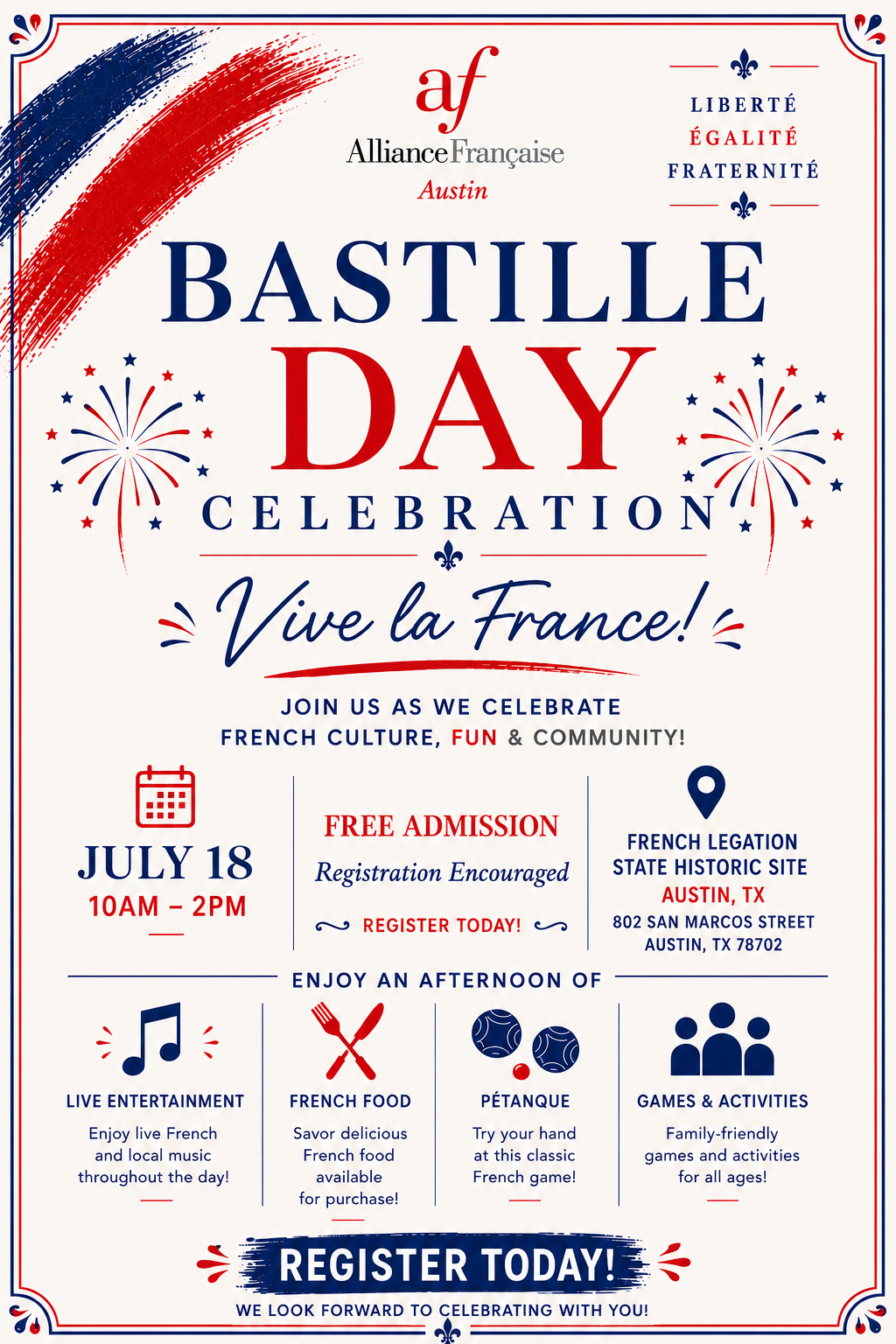 BASTILLE DAY CELEBRATION 🇫🇷