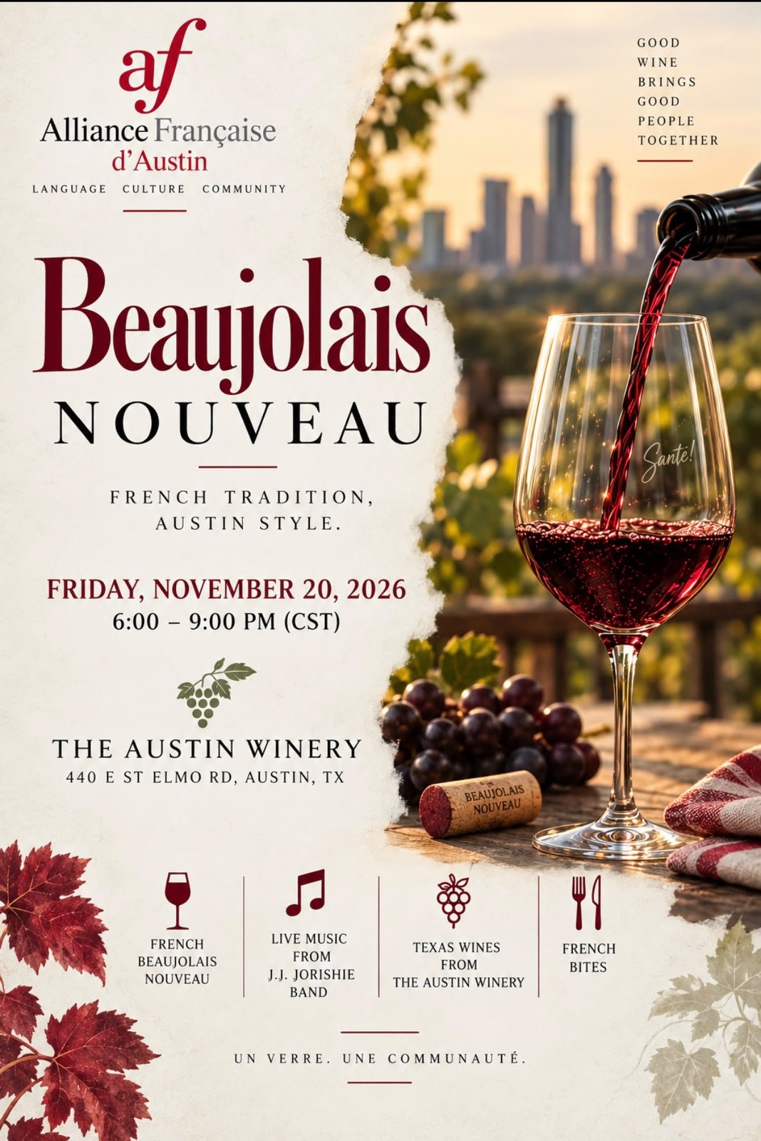 BEAUJOLAIS NOUVEAU 2026 🍷