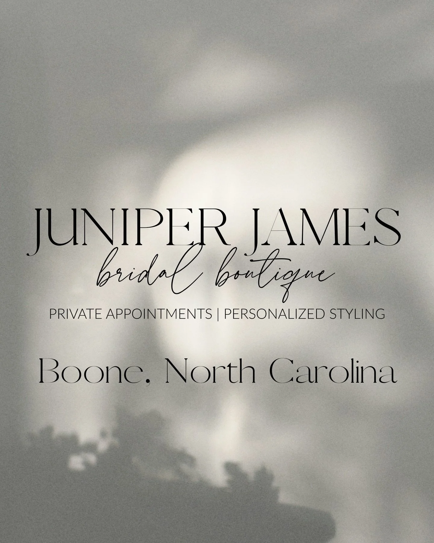 Boone brides, we&rsquo;re here 🤍

Juniper James Bridal is your go-to, local boutique in Boone, North Carolina.

Known for our cozy vibe, tailored styling, and stunning collection of gowns for brides in Boone and beyond. It&rsquo;s an experience you 