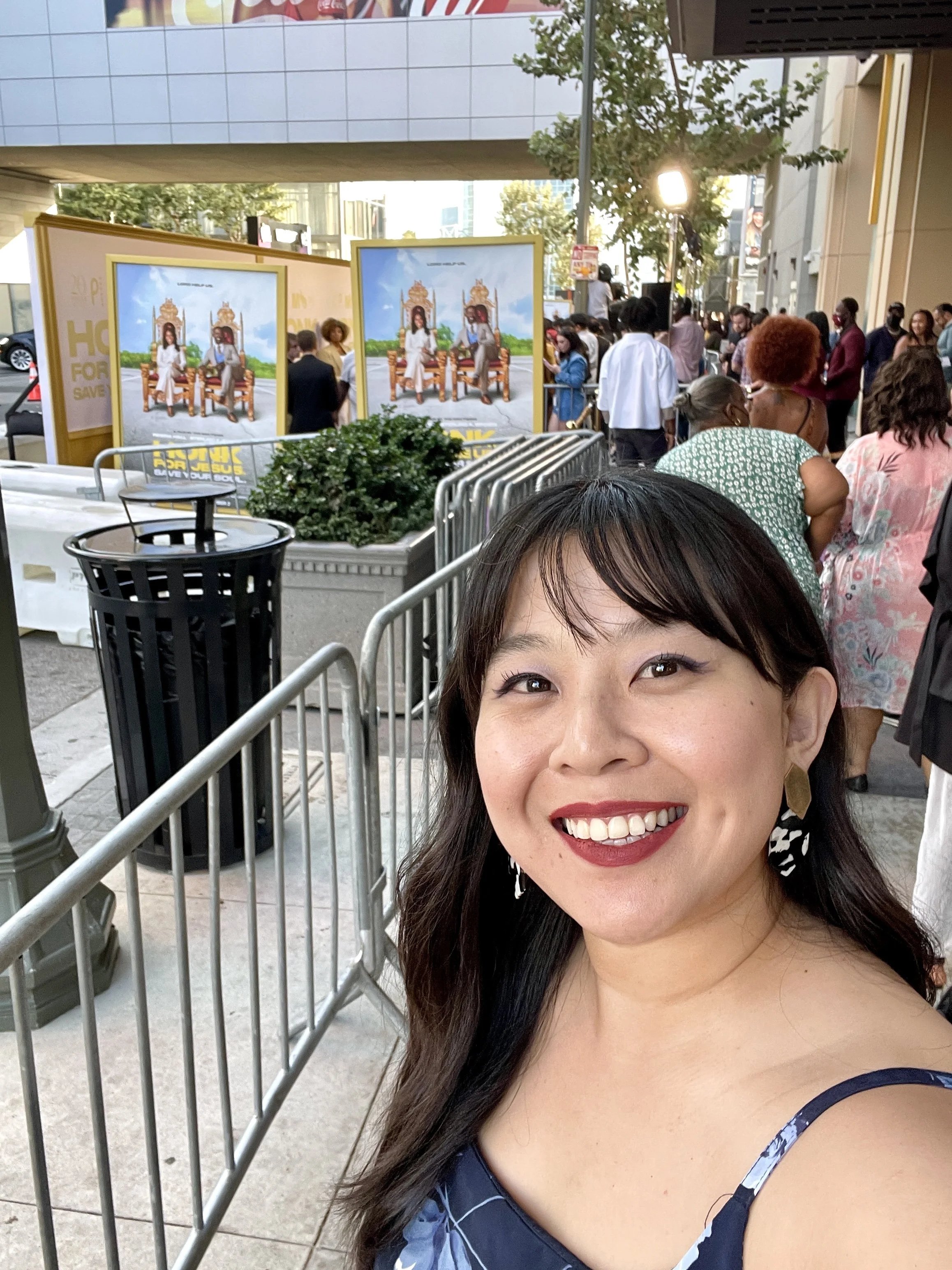 Attending the "Honk For Jesus. Save Your Soul." Premiere