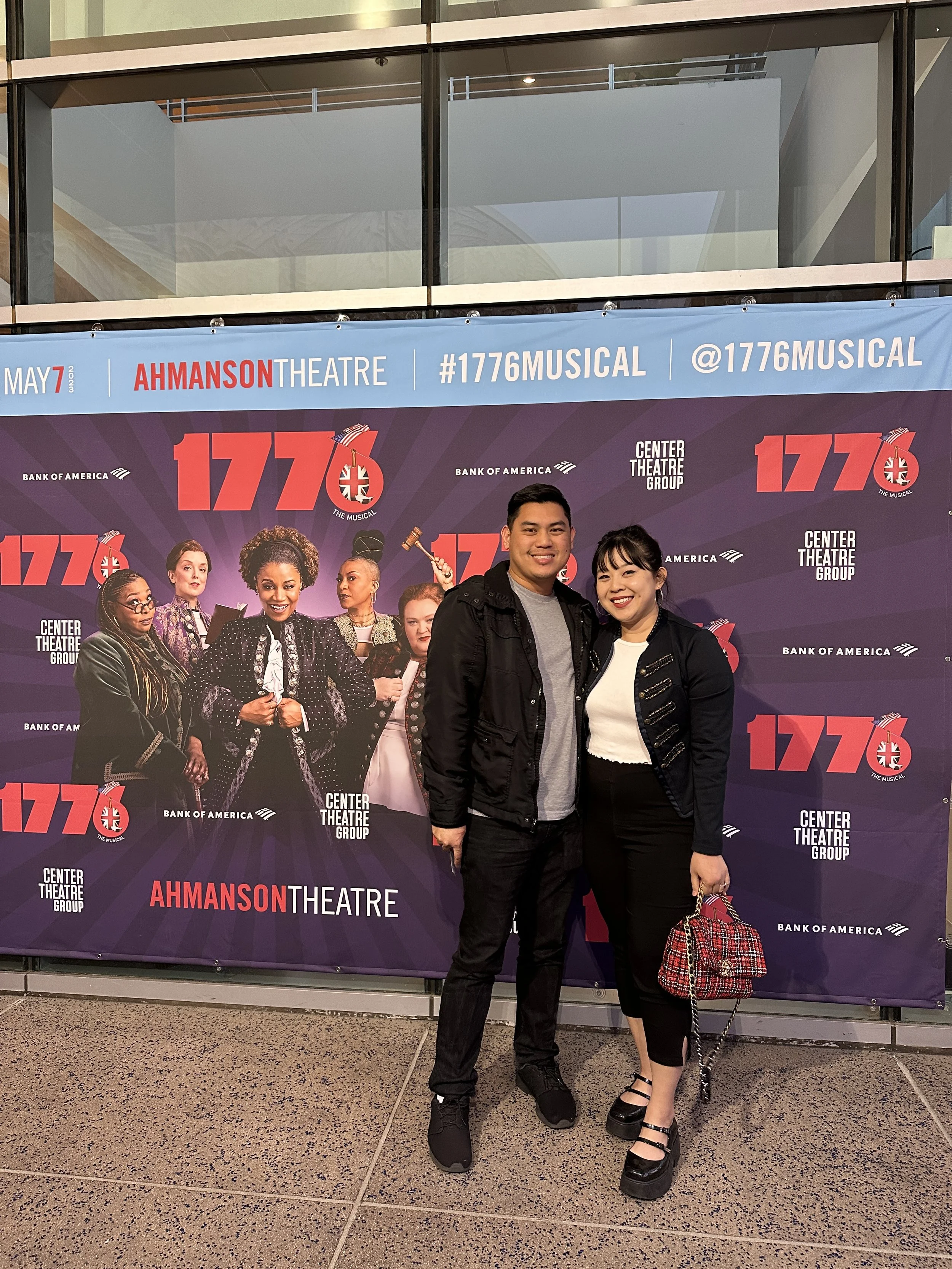 1776 Opening Night at the Ahmanson Theatre