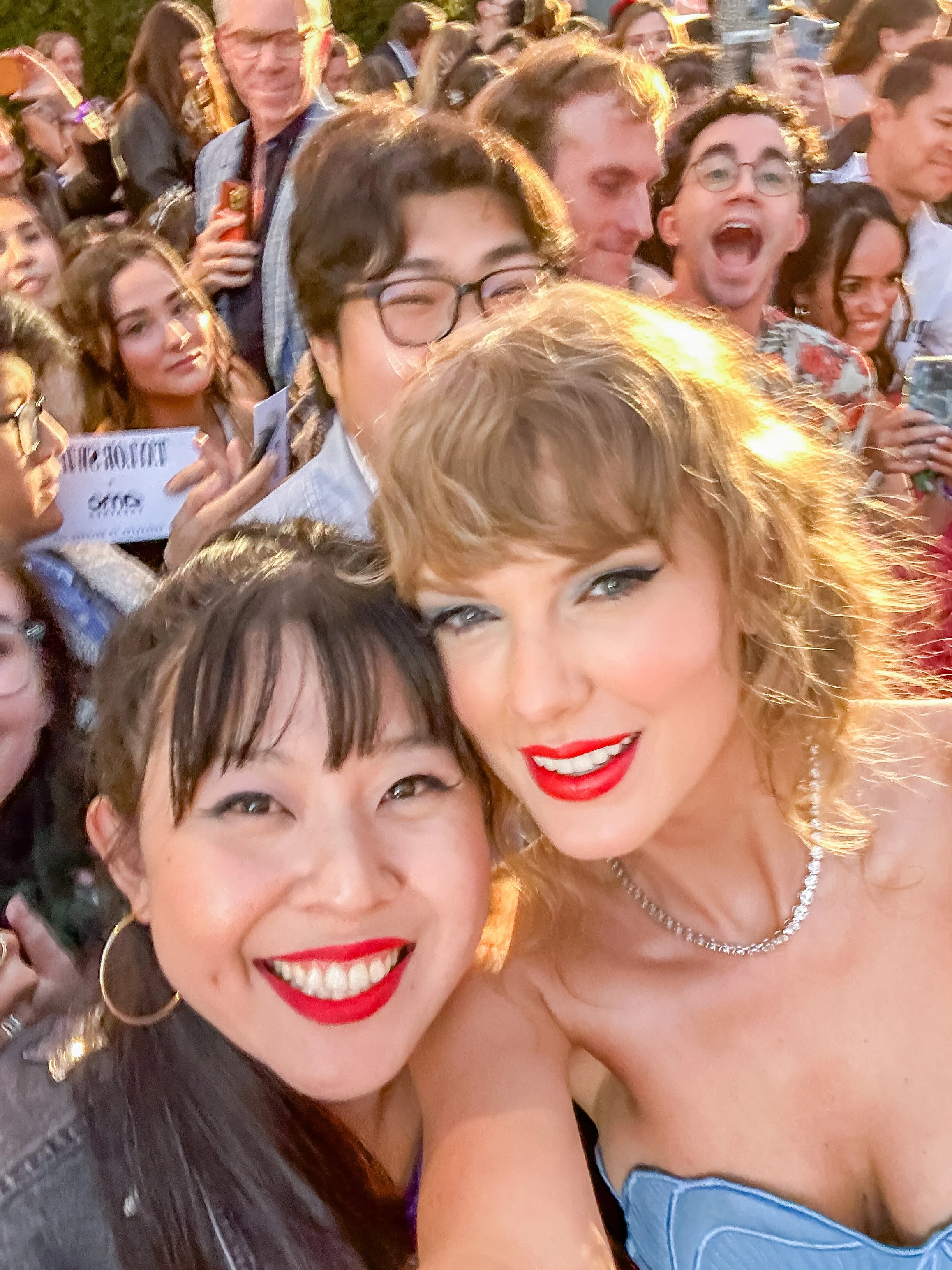 I Met Taylor Swift! | Eras Tour Concert Movie World Premiere