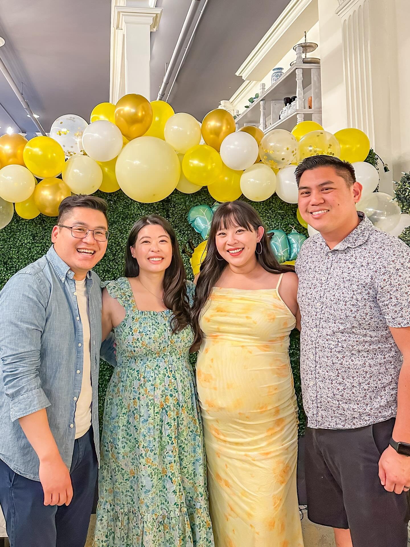 can&rsquo;t bee-lieve there&rsquo;s not one, but two baby tsengs on the way! 🐝