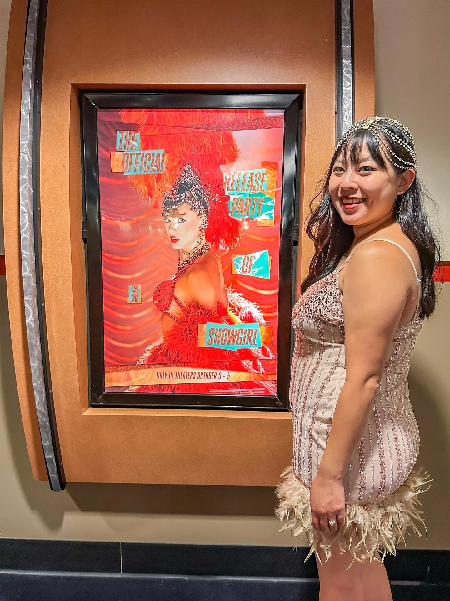 you had to make your own sunshine, but now the sky is opalite 🩵

it was definitely way too early in the day to be wearing this much sequins and feathers but i&rsquo;ll never pass up an excuse to dress up 😂 

i loved the music video for &ldquo;the f