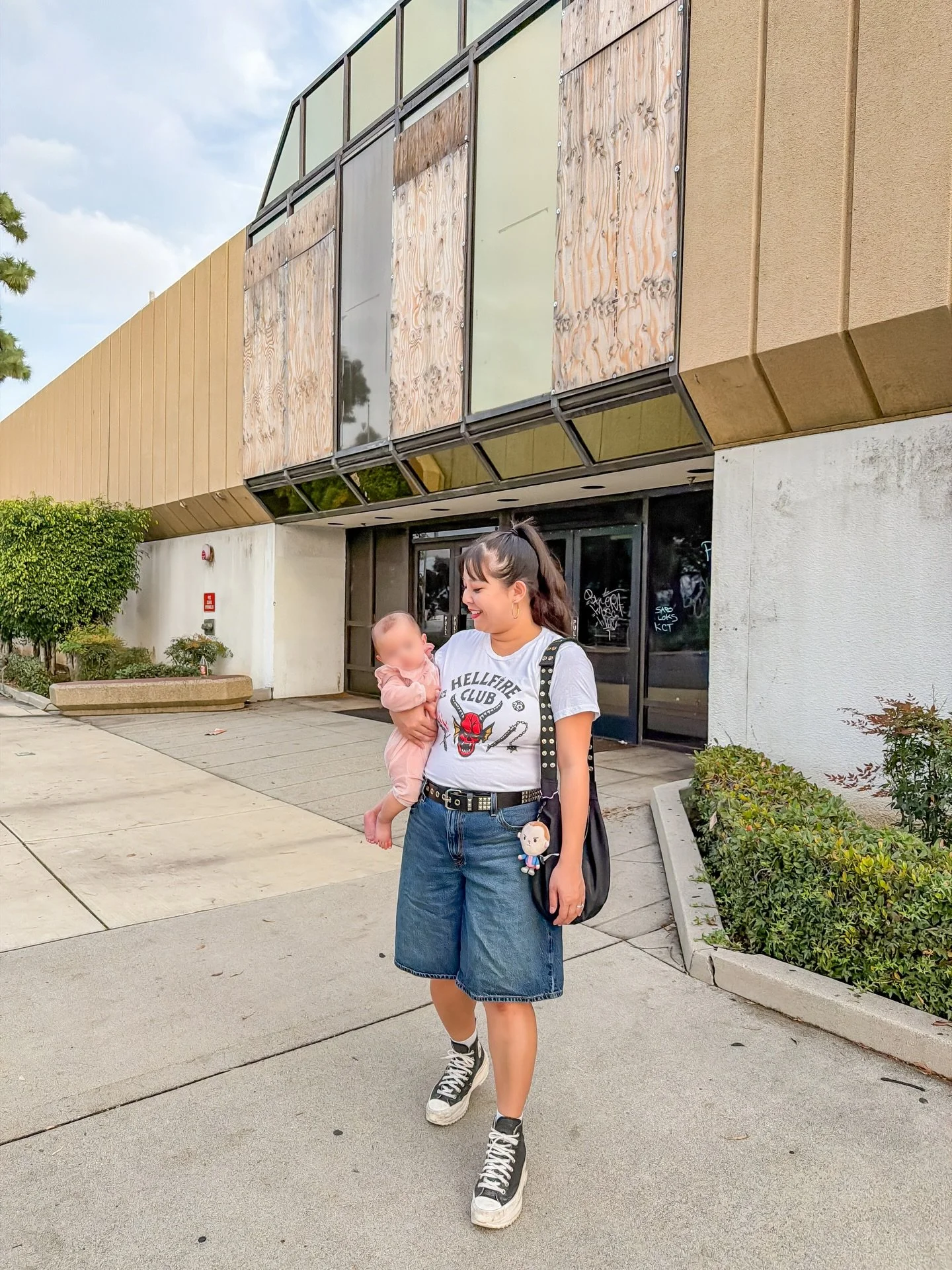 keeping the hellfire club alive with baby L-even 🧇

can&rsquo;t believe we&rsquo;re already on the last season of @strangerthingstv! 😭 we&rsquo;ve loved the first four episodes so far and are already counting down the days to volume two! 🔦

if you