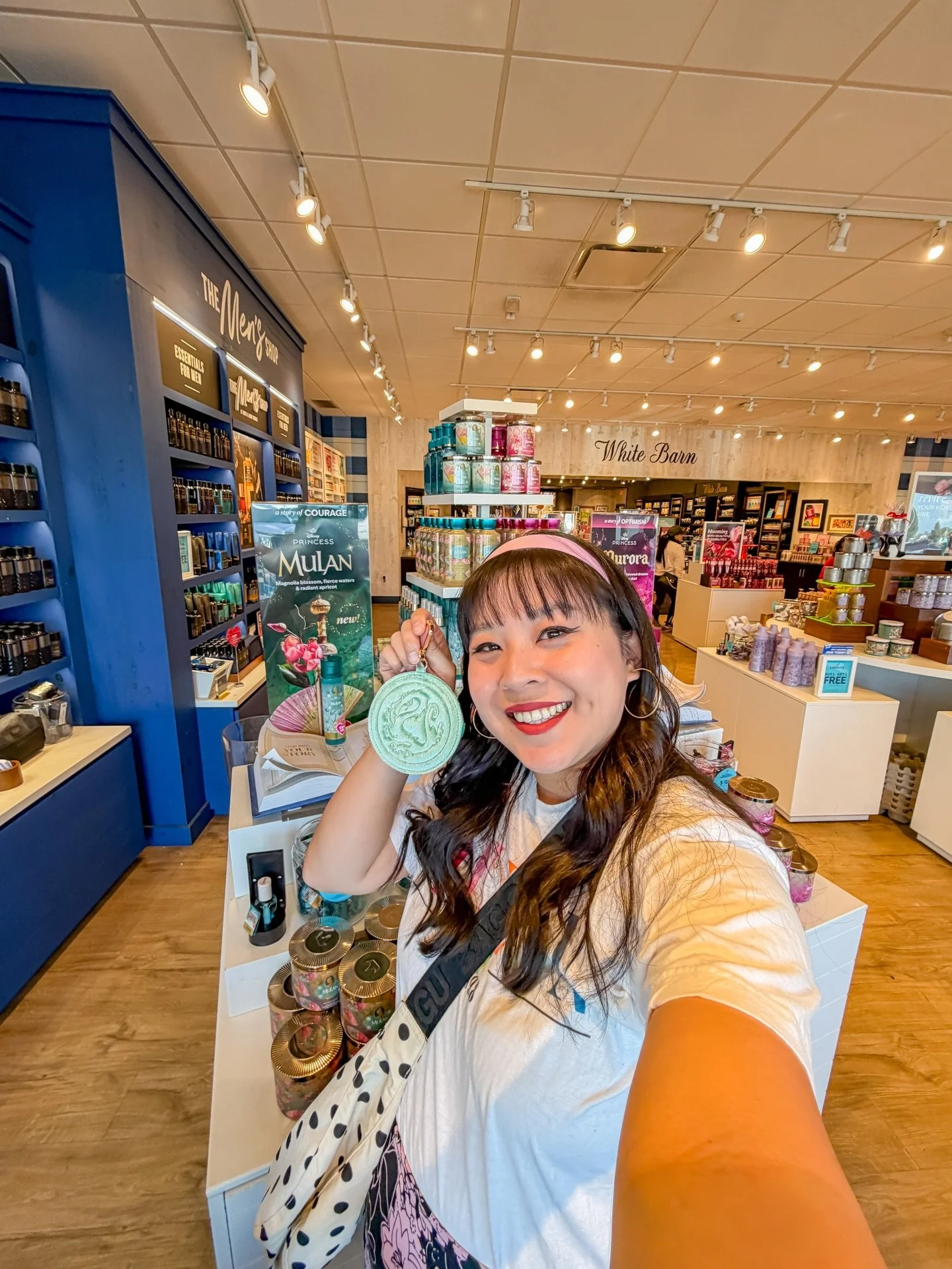 step into your story 👑

popped in to one of our local @bathandbodyworks stores to check out their new disney princess collection featuring mulan, tiana, rapunzel, aurora, snow white, and belle! there&rsquo;s also a new scent called &ldquo;life&rsquo