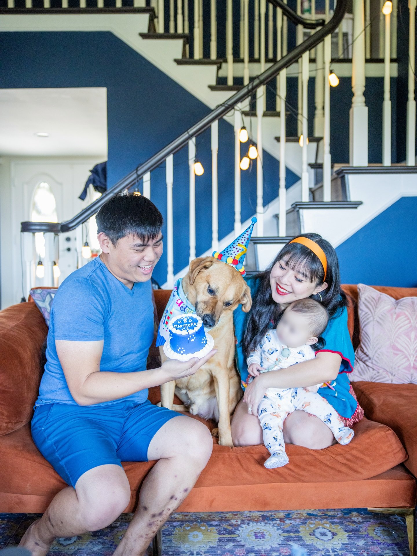 happy 7th birthday @retrievingmaxie! 🥳

maximoff completely changed our lives when we adopted him five years ago, and while so much life and growth has happened for us in between those years, his unconditional love for us has stayed the same 🥹

he 