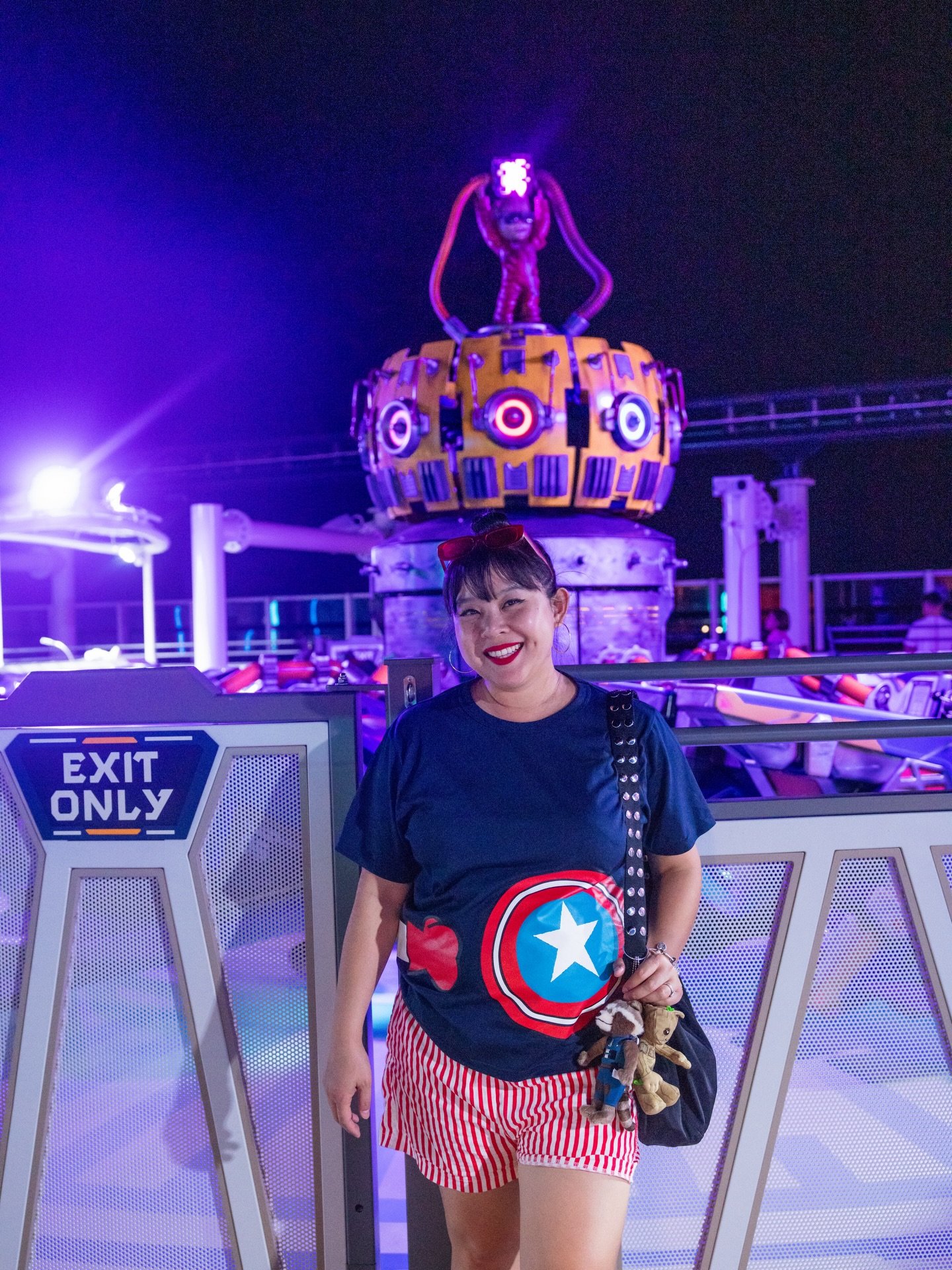 CALLING ALL AVENGERS! 💥

did you know there&rsquo;s a mini avengers campus on the disney adventure?! marvel landing is located on deck 18 and features three brand new attractions: groot&rsquo;s galaxy spin, pym quantum racers, and ironcycle test run