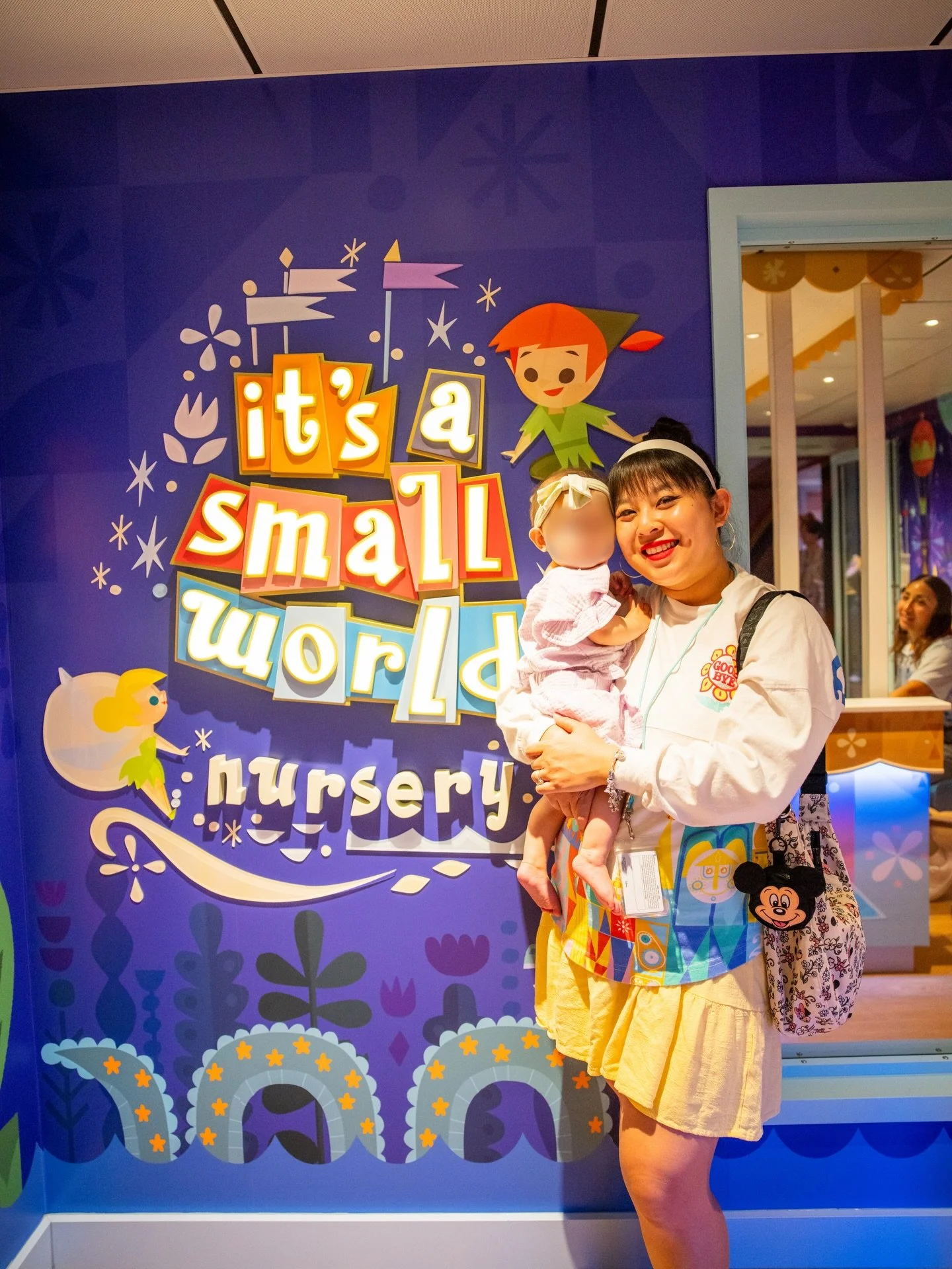 ALL ABOUT IT&rsquo;S A SMALL WORLD NURSERY ON A DISNEY CRUISE 👶🏻

kev and i planned to have two parents-only meals on the disney adventure, so we pre-reserved a couple of time slots for baby L to hang out at the &ldquo;it&rsquo;s a small world&rdqu