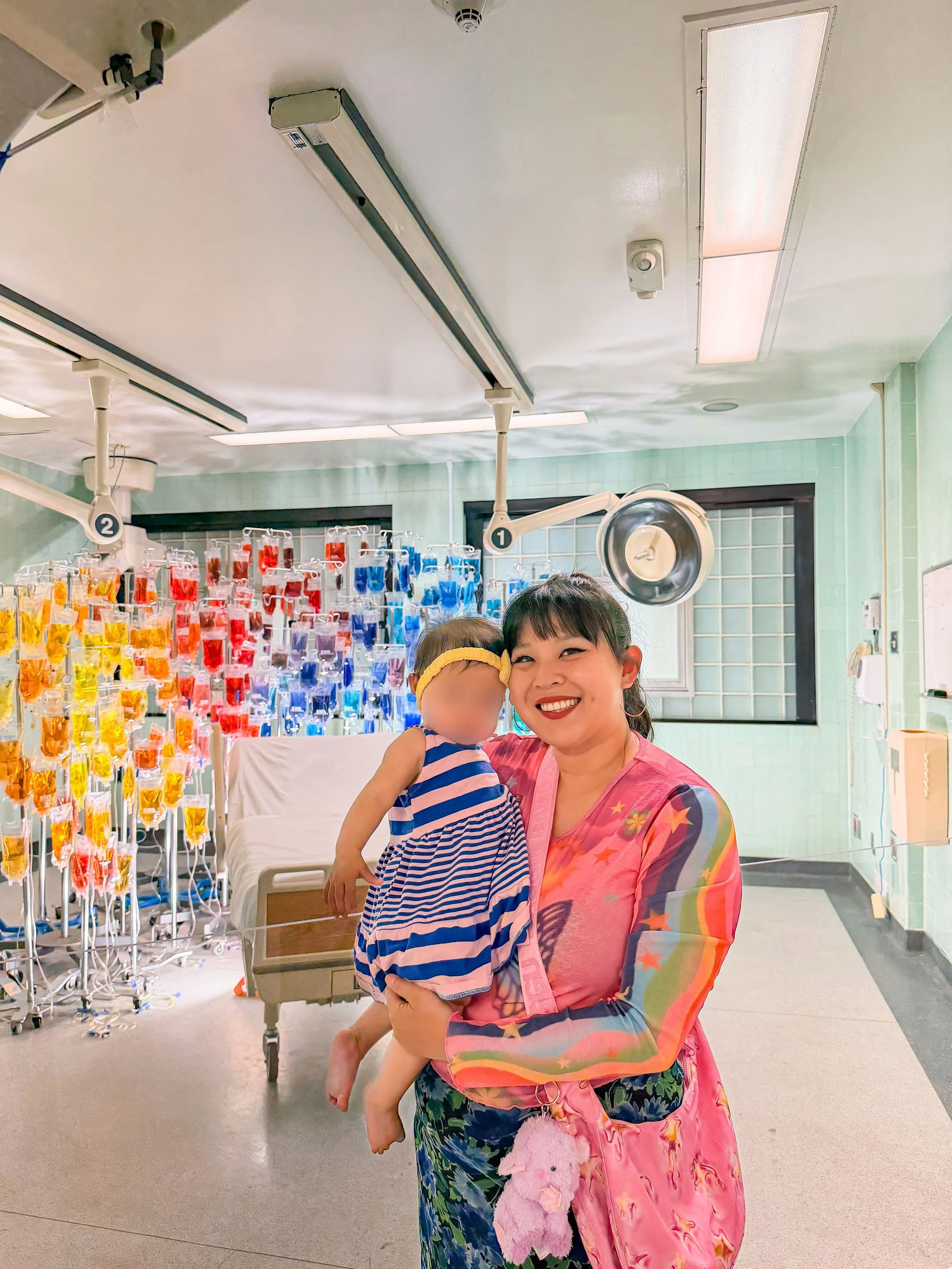 i thought i&rsquo;d found the antidote with you 💉

we spent the afternoon checking out the new @hospital.of.emotions art exhibition, and i was so moved by every artist&rsquo;s interpretation of different emotions. we took our time at each room, and 