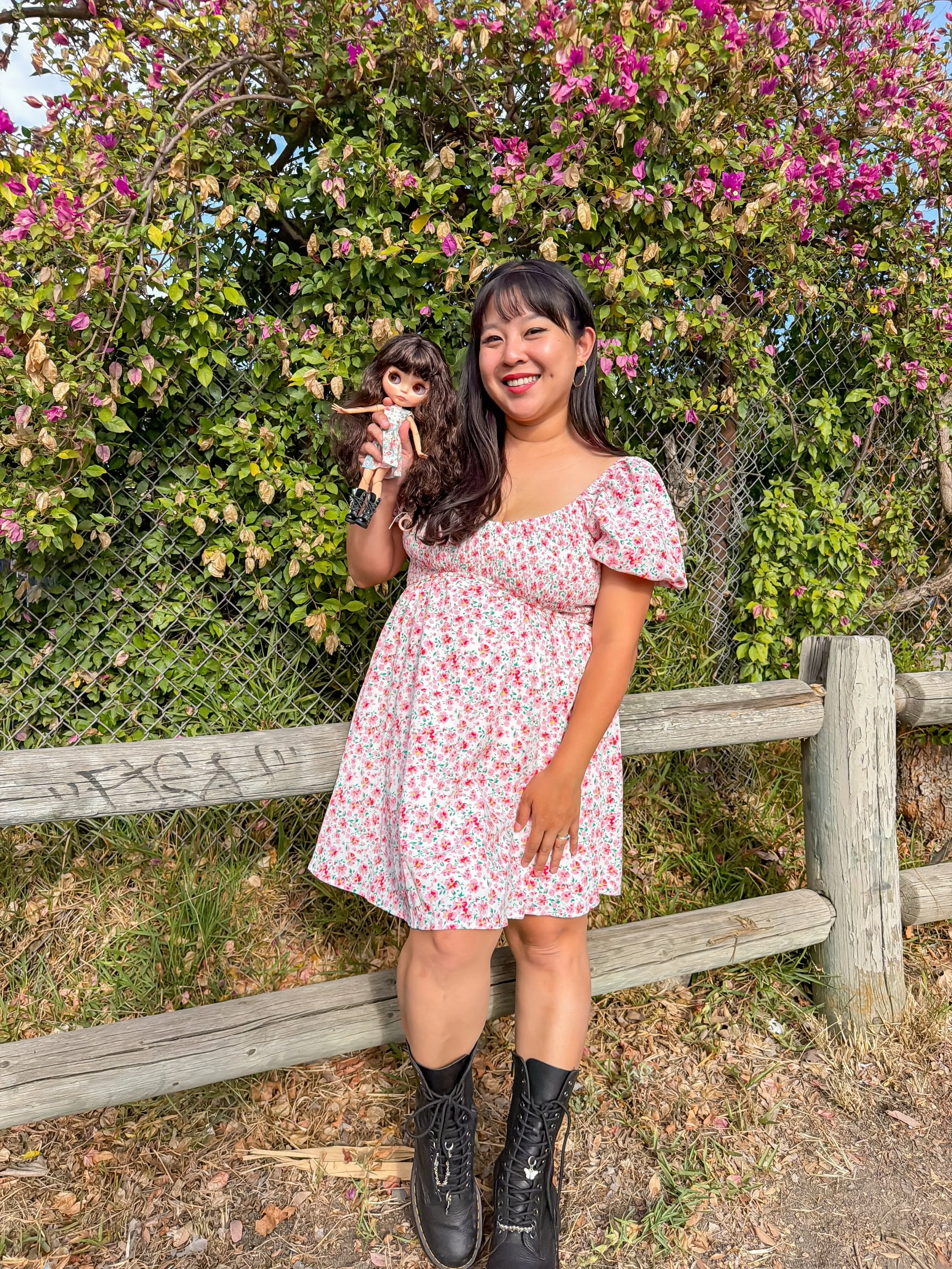 just me and my matching blythe doll against the world 🌸

outfit is inspired by @oliviarodrigo&rsquo;s look for @spotify&rsquo;s billions club live concert 🩷

📸: @kevintsengphotography

#OliviaRodrigo #LiviesHQ #BlytheDoll