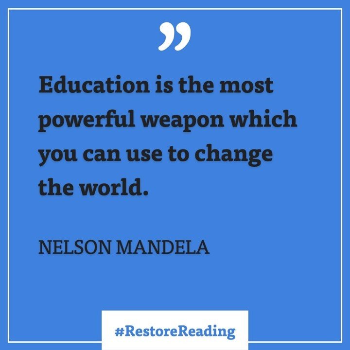 The pen is mightier than the sword and can change the world.⁠
⁠
⁠
#RestoreReading #education #homeschoolmoms #homeschool #bookstagram #newmom #newdad