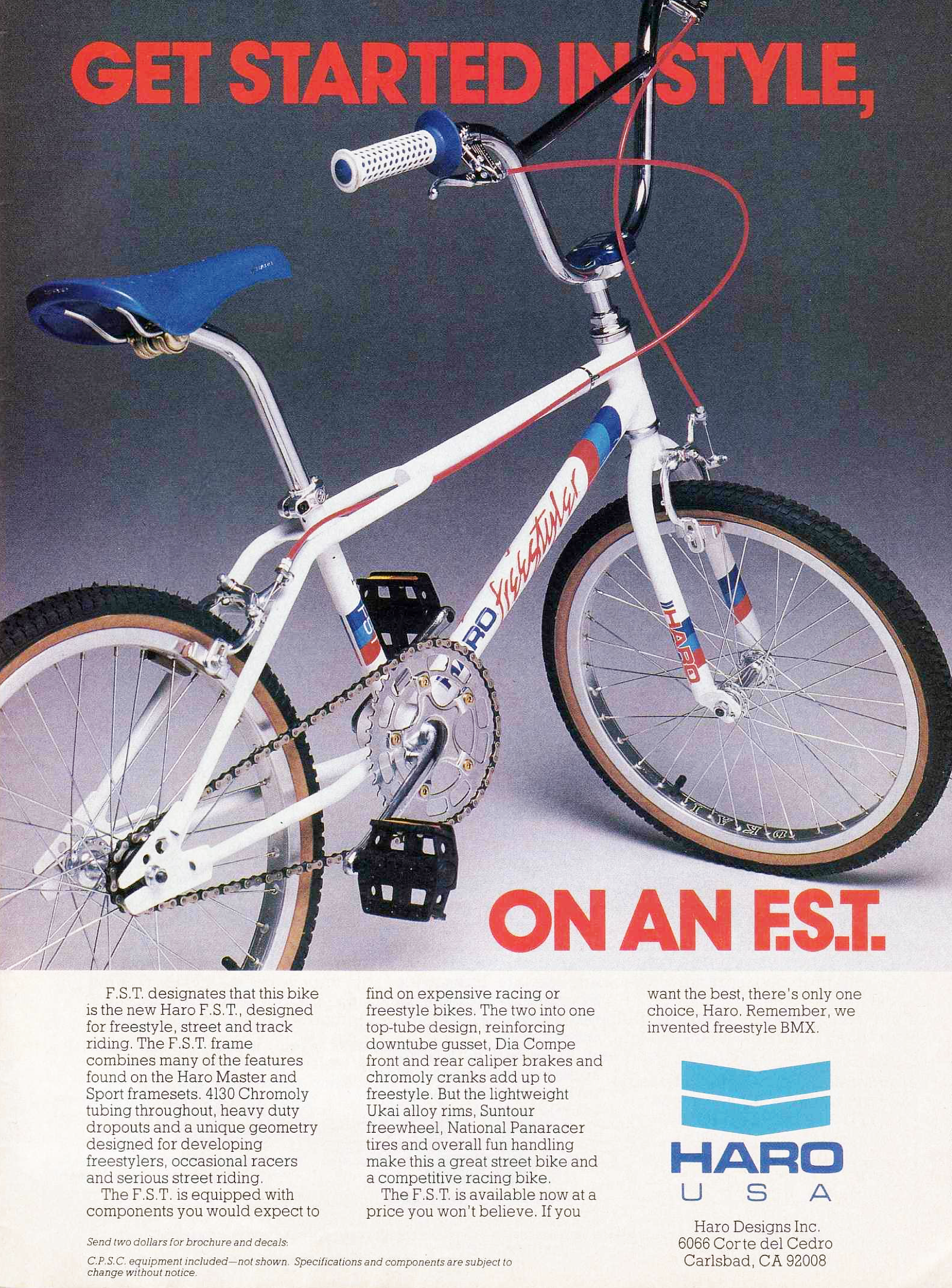 haro trick bike