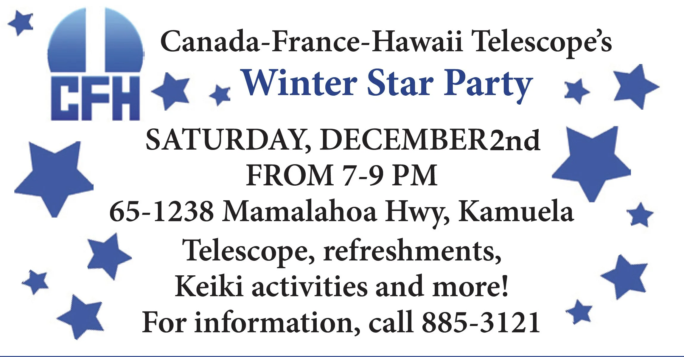 CFHT Winter Star Party