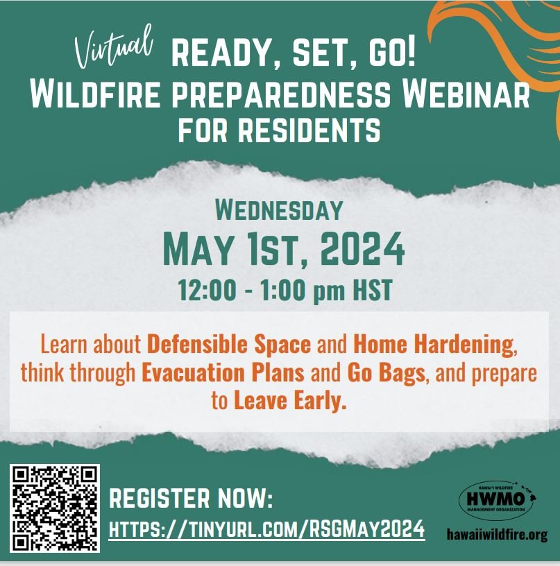 Wildfire Preparedness Webinar - Presented by HWMO 