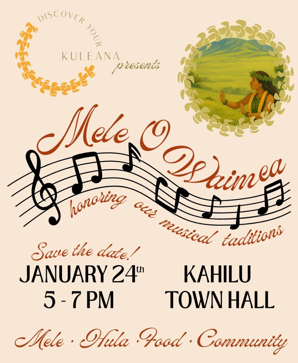 Discover Your Kuleana Presents: Mele O Waimea - Honoring Our Musical Traditions
