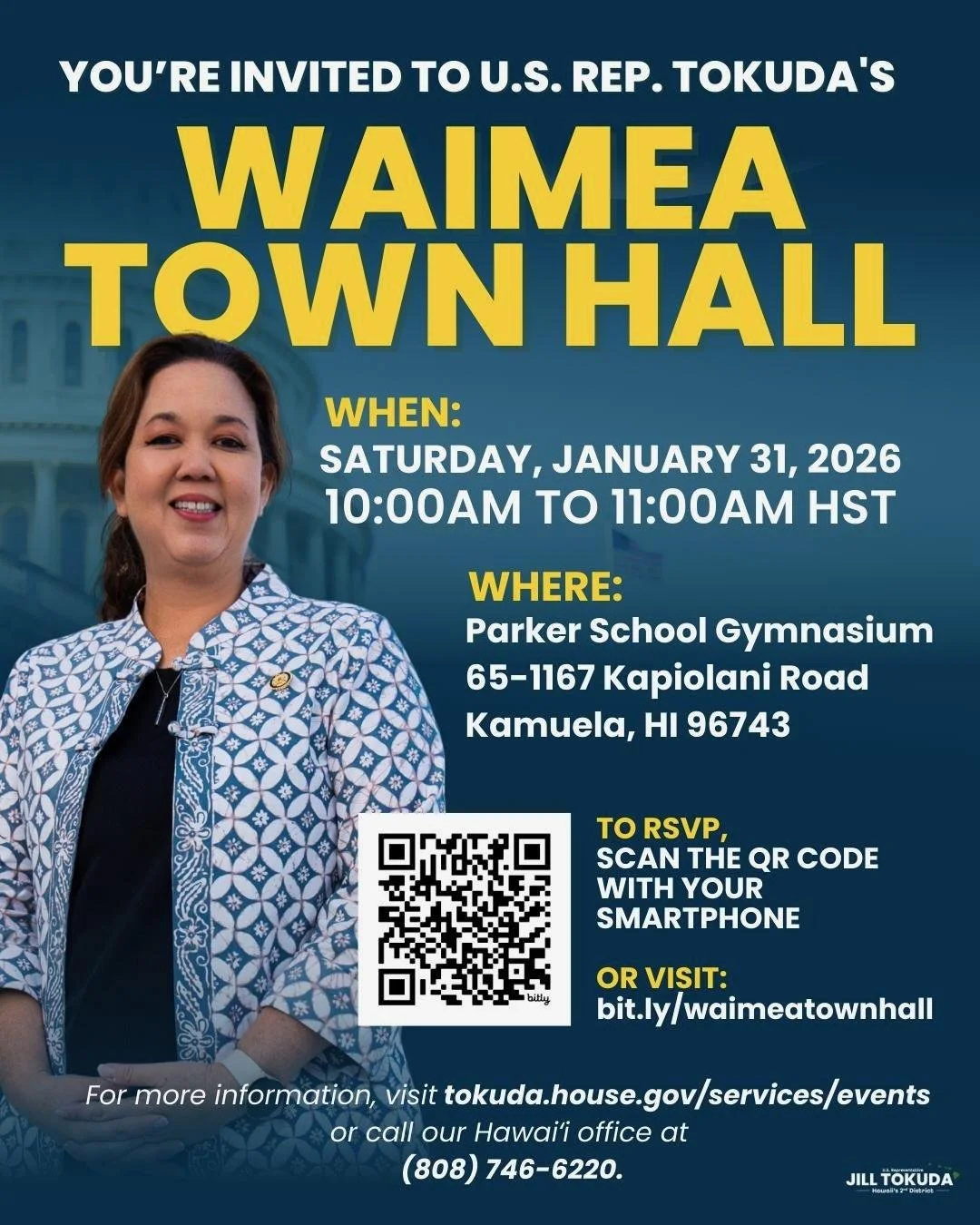US Rep Jill Tokuda - Waimea 1-31-26.jpg