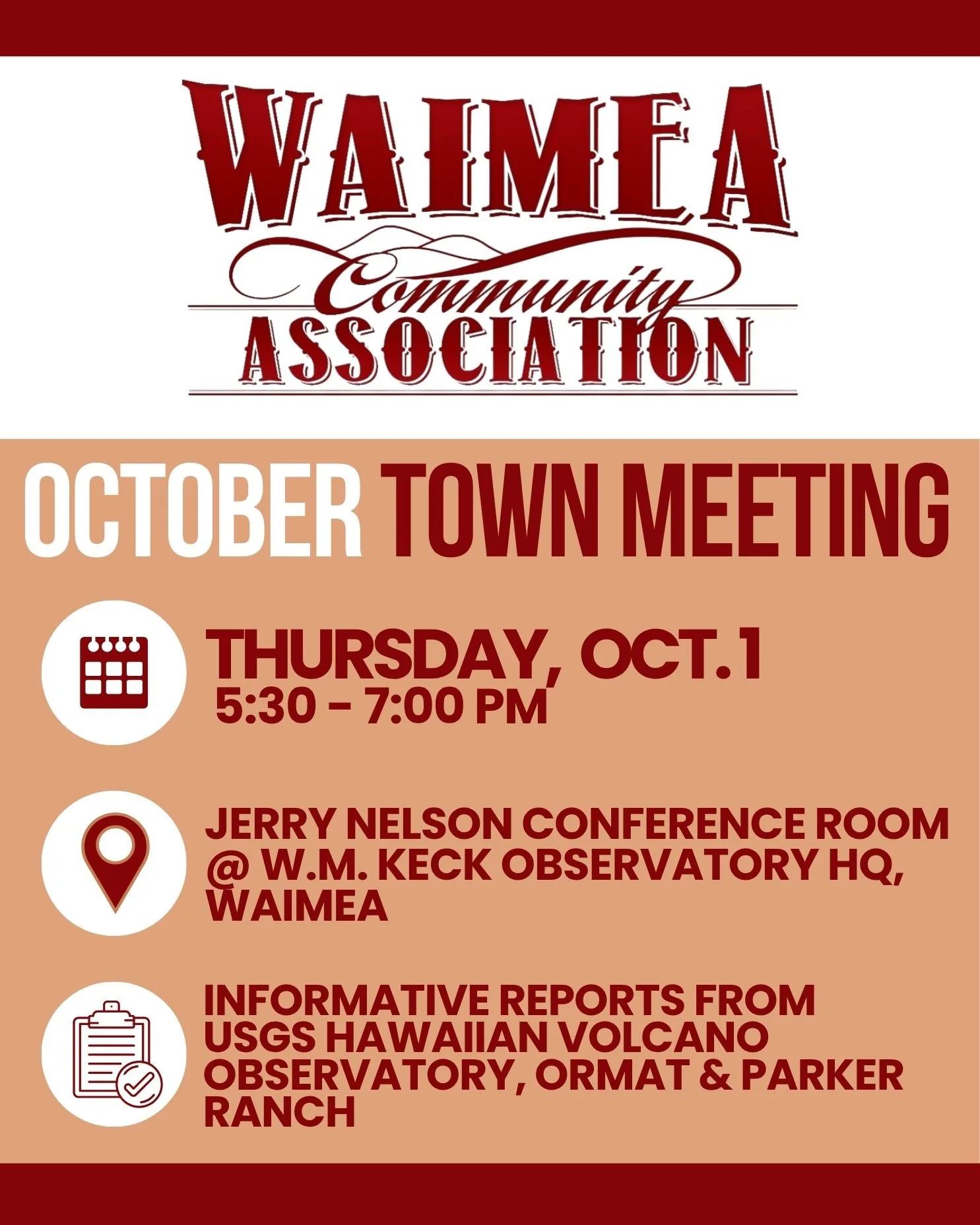 WCA October Town Meeting 